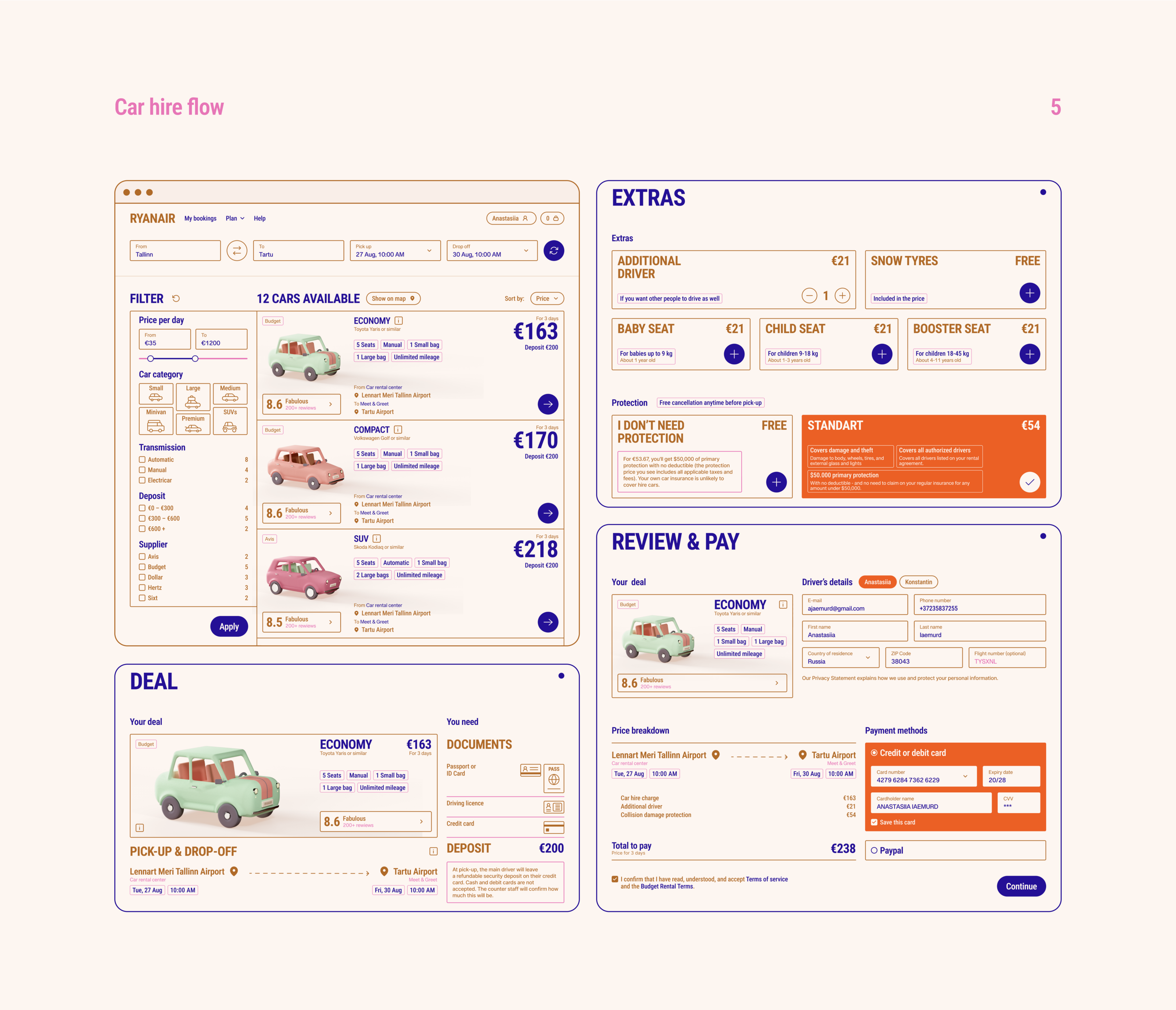 Ryanair redesign — Изображение №7 — Интерфейсы, Иллюстрация на Dprofile
