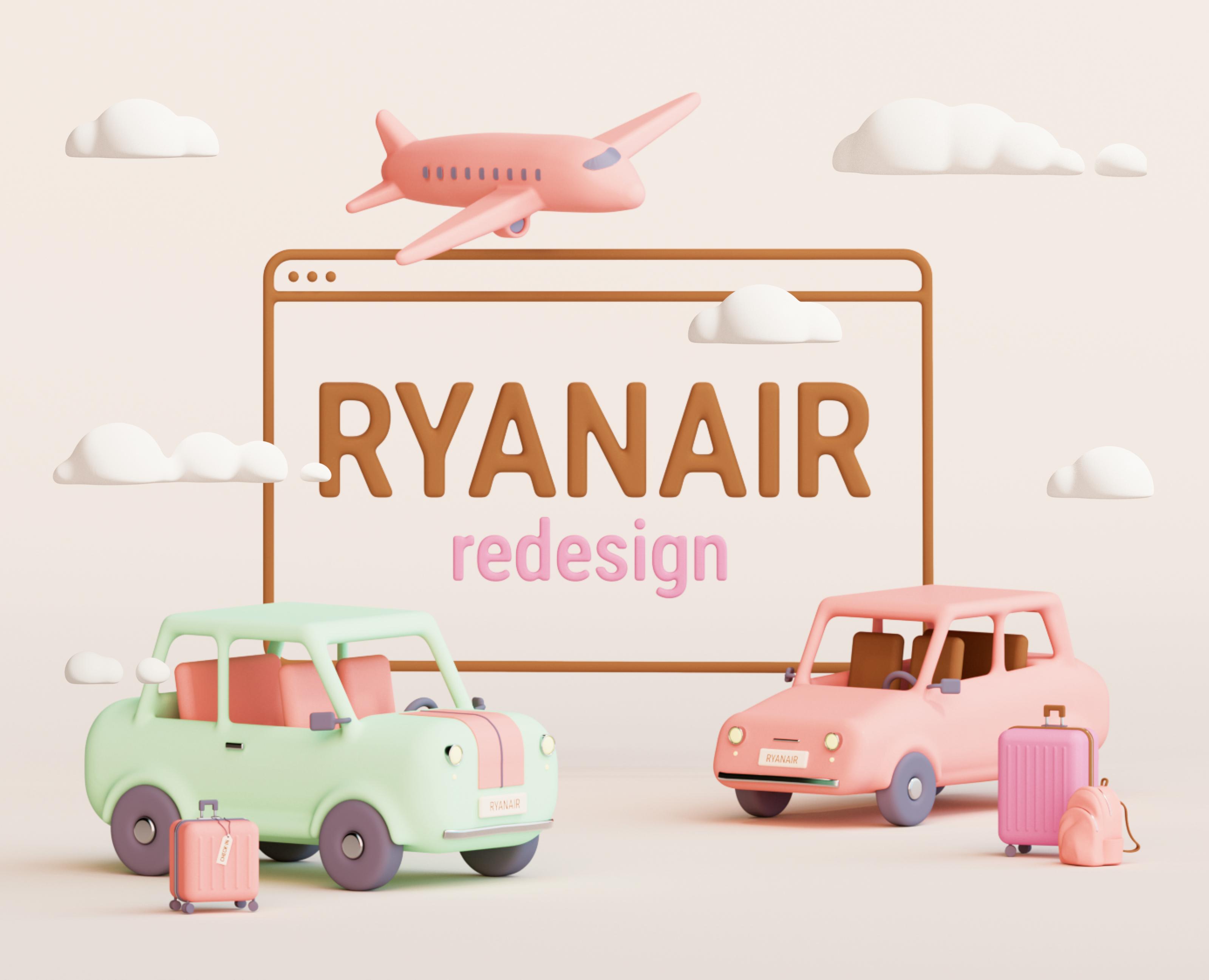 Ryanair redesign на Dprofile