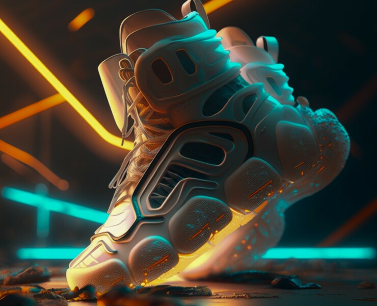 Sneaker Cyberpunk — Интерфейсы, Графика на Dprofile