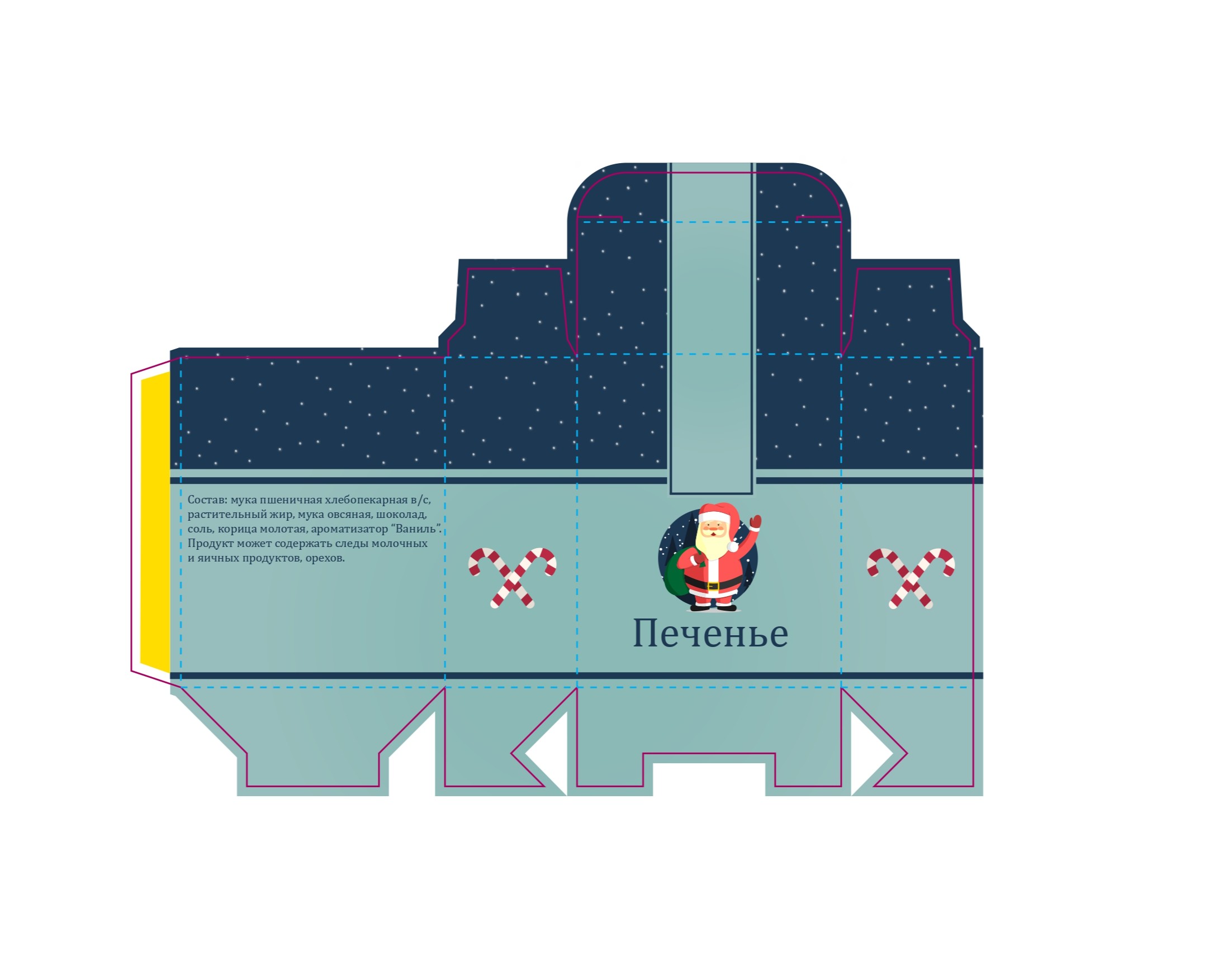 Упаковка печенья — Графика на Dprofile