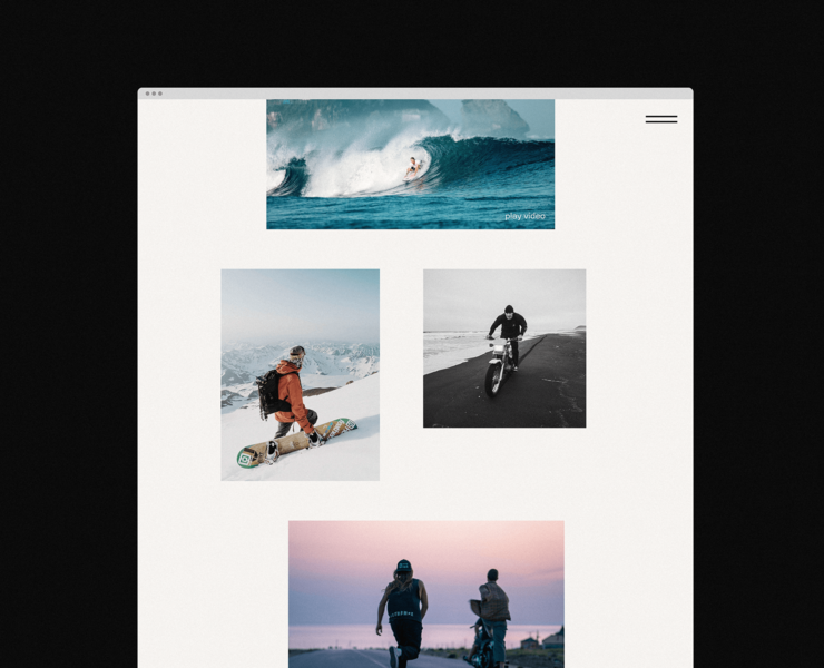Portfolio Website | DARINA KHOKHLOVA на Dprofile