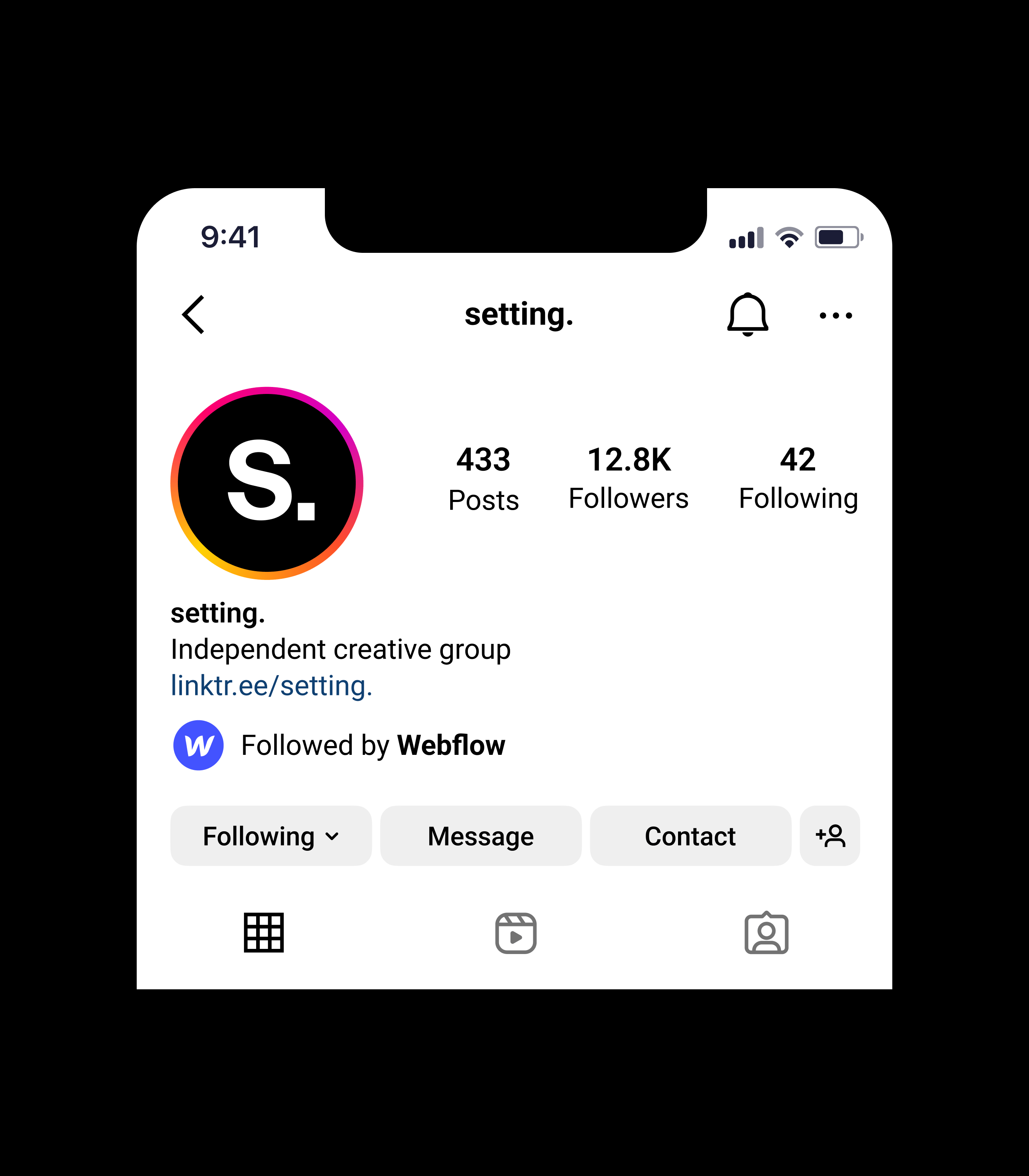 setting. — Creative group — Изображение №15 — Интерфейсы, Брендинг на Dprofile