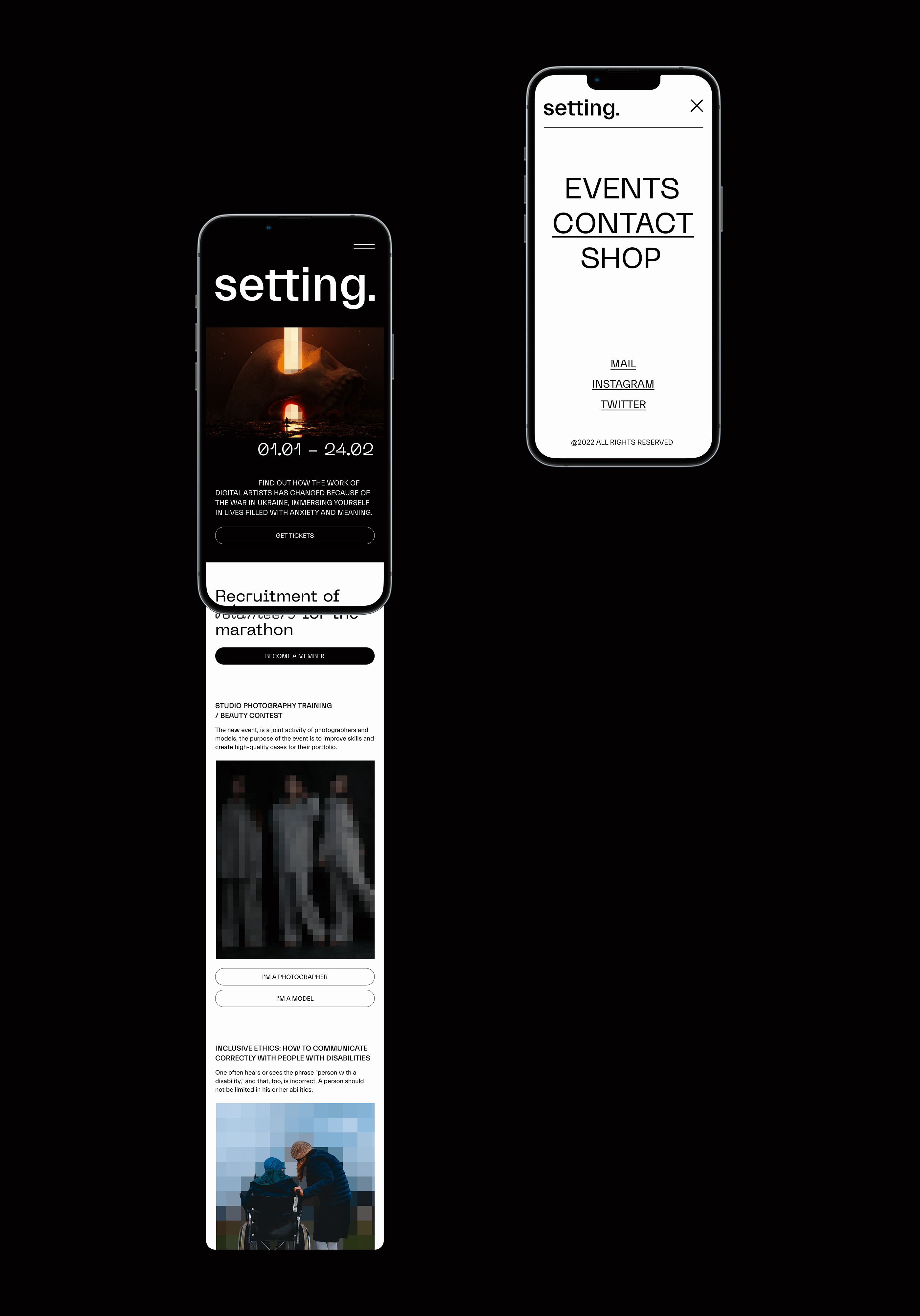 setting. — Creative group — Изображение №19 — Интерфейсы, Брендинг на Dprofile