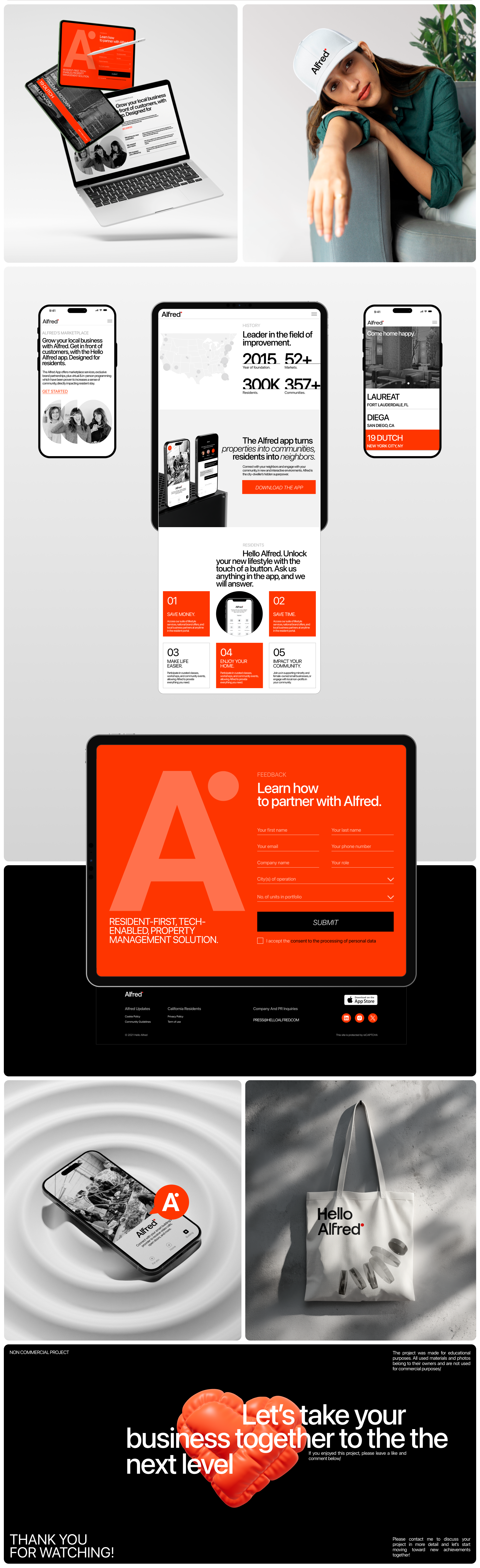 HELLO ALFRED | WEBSITE REDESIGN — Изображение №2 — Интерфейсы на Dprofile