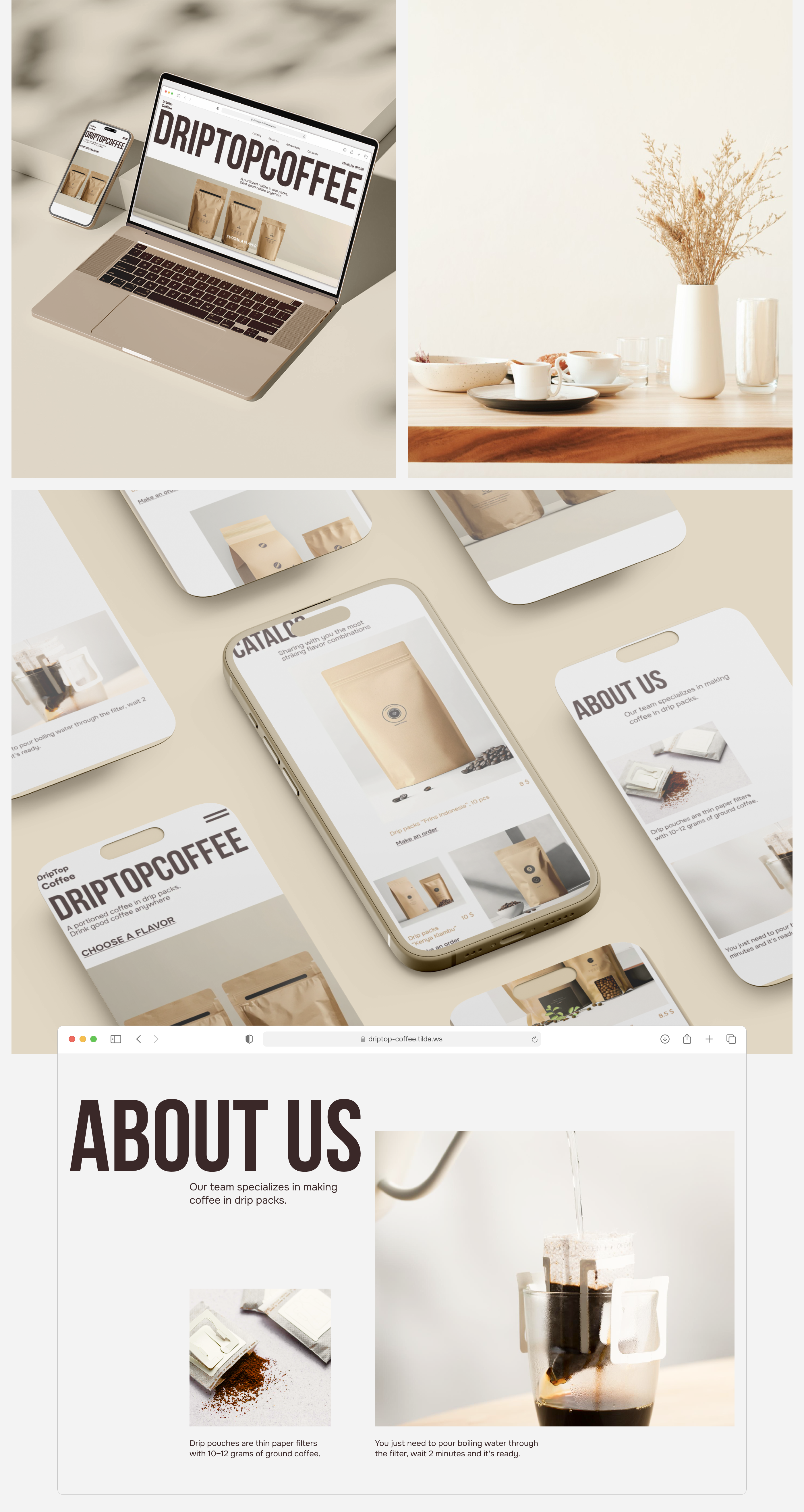 DripTopCoffee — Изображение №5 — Интерфейсы на Dprofile