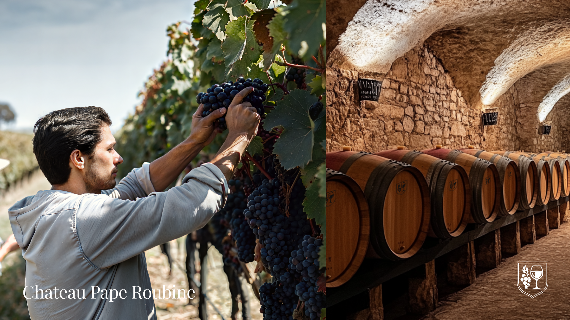 Logo for the winery Chateau Pape Roubine — Изображение №10 — Брендинг на Dprofile