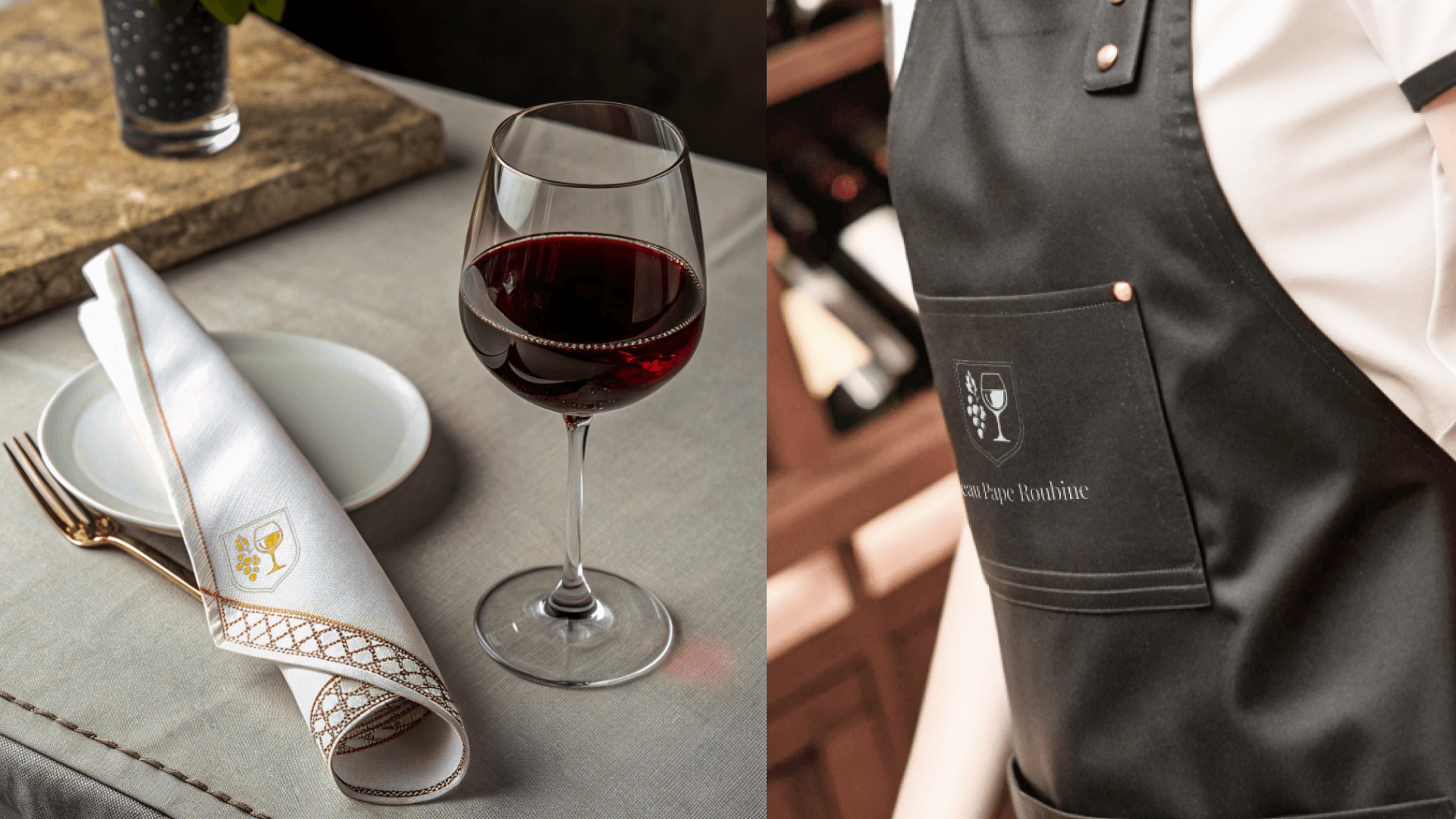 Logo for the winery Chateau Pape Roubine — Изображение №11 — Брендинг на Dprofile