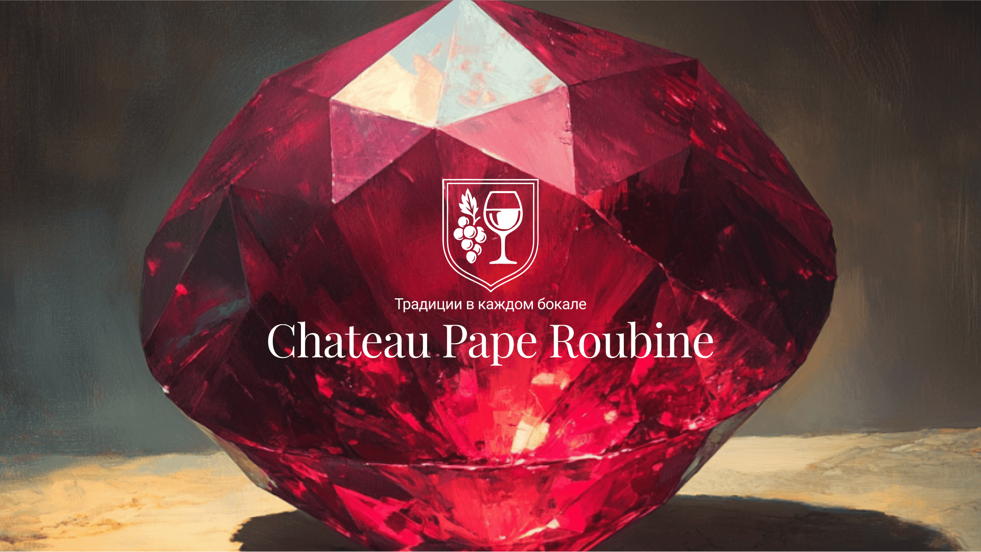 Logo for the winery Chateau Pape Roubine — Изображение №1 — Брендинг на Dprofile