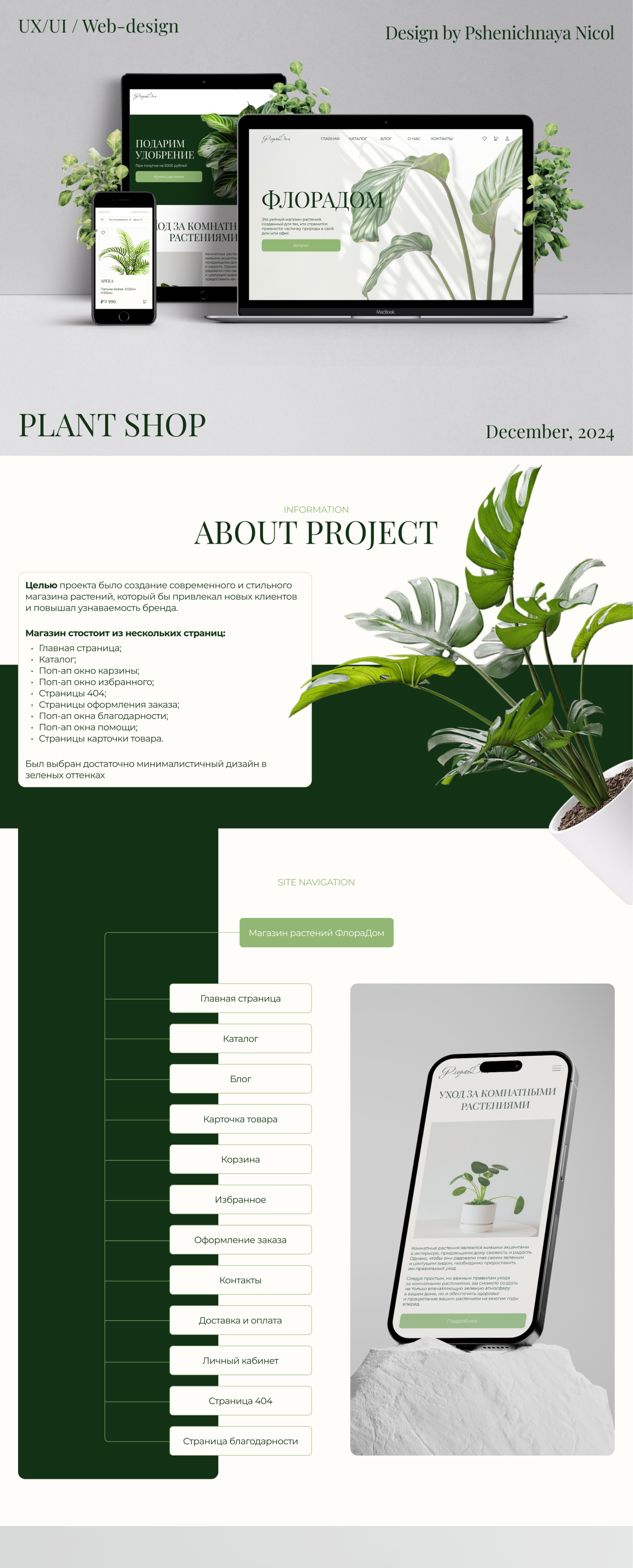 ФлораДом — Изображение №1 — Интерфейсы, Брендинг на Dprofile