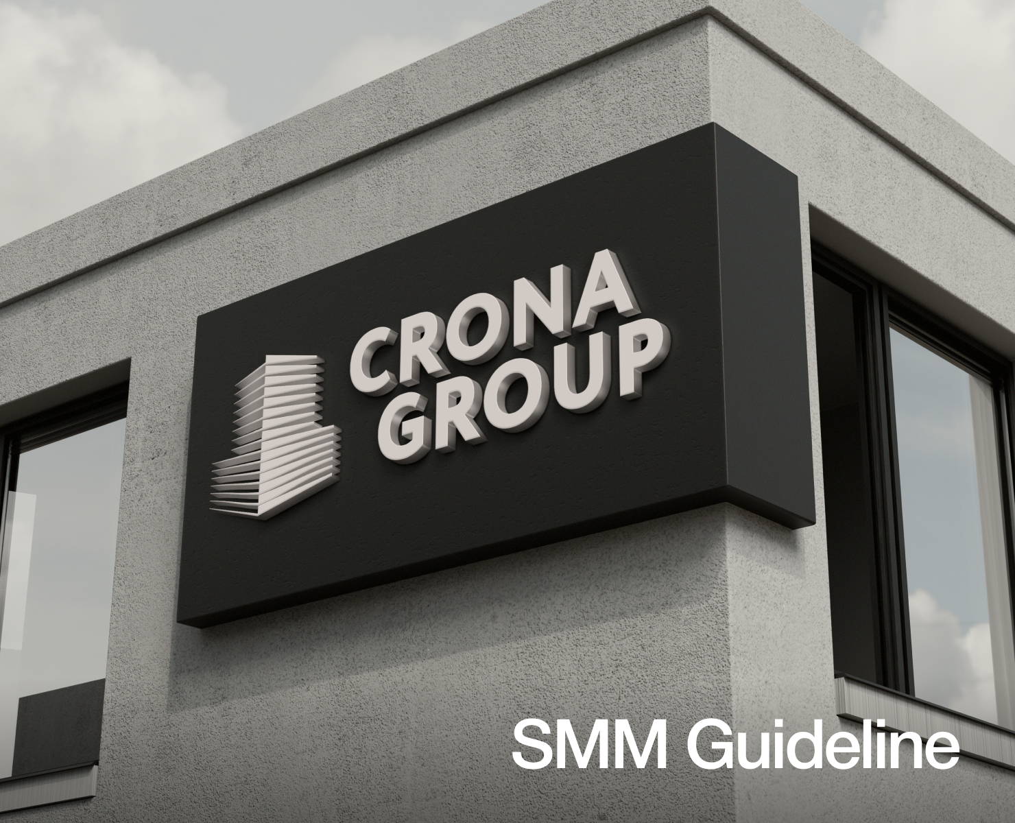 Crona Group | Гайдлайн, Коммуникационный дизайн на Dprofile