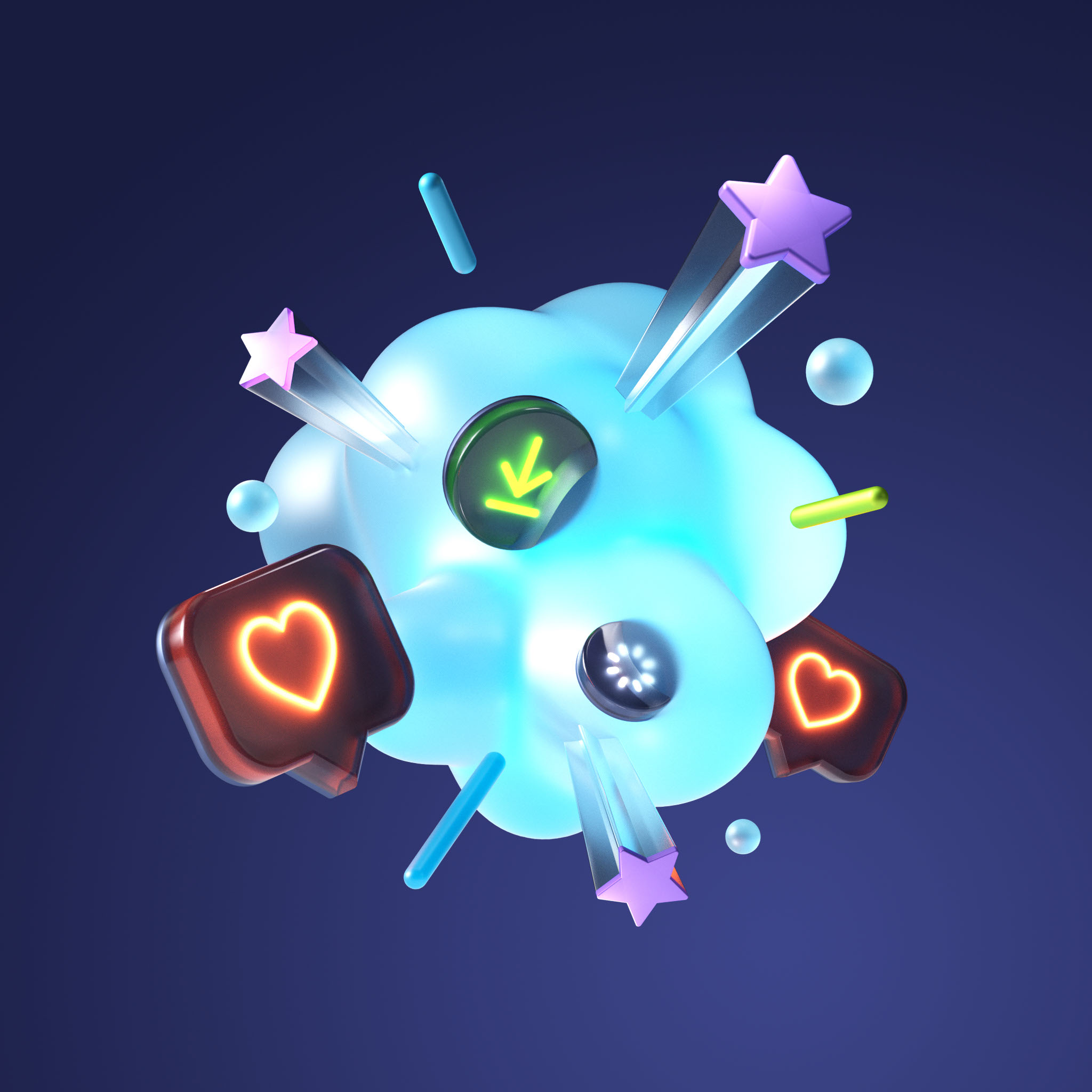 ADJUST | 3d-иллюстрации — Изображение №9 — Иллюстрация на Dprofile