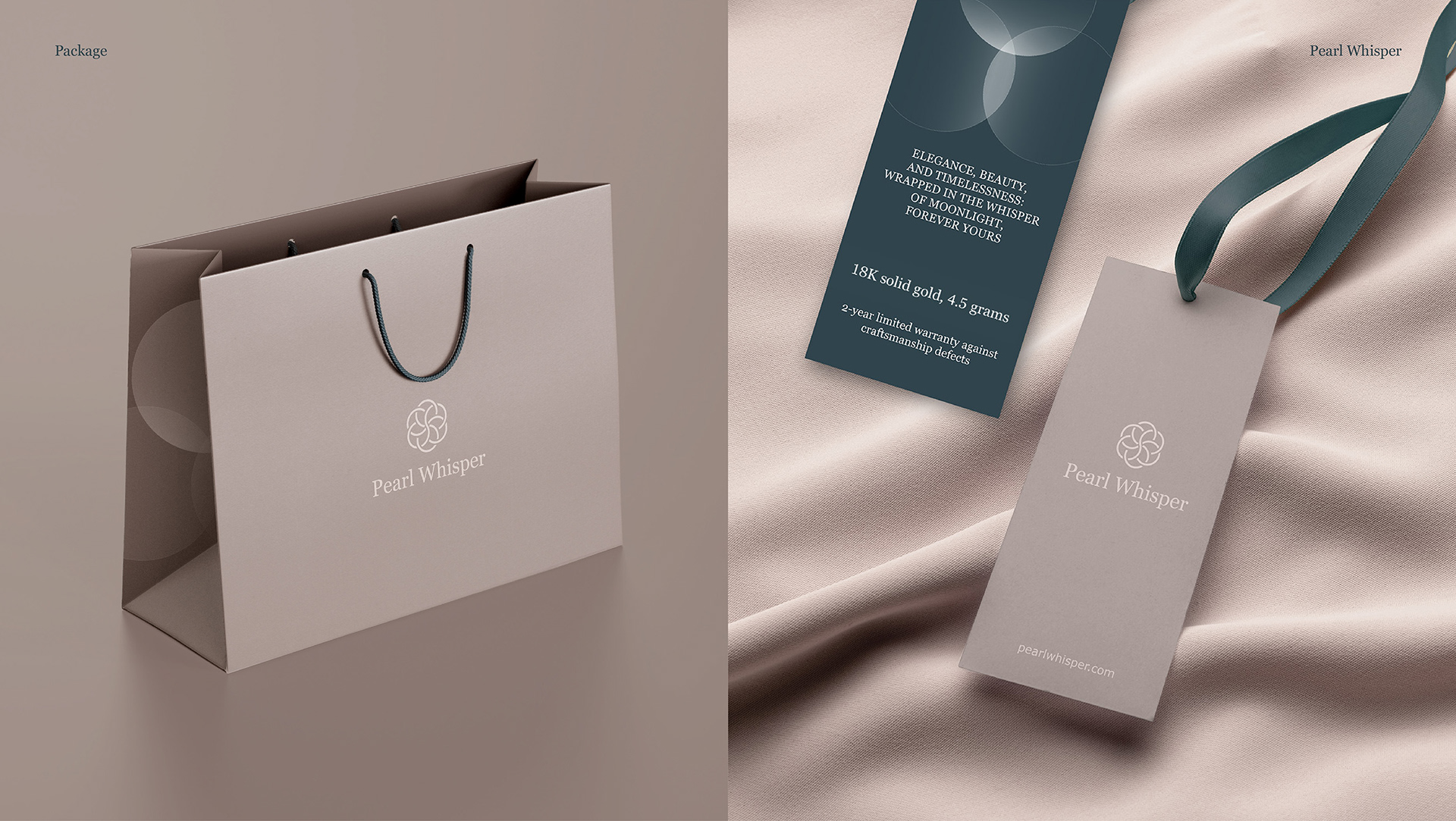Pearl Whisper: Logo & Brand Identity — Изображение №12 — Брендинг на Dprofile