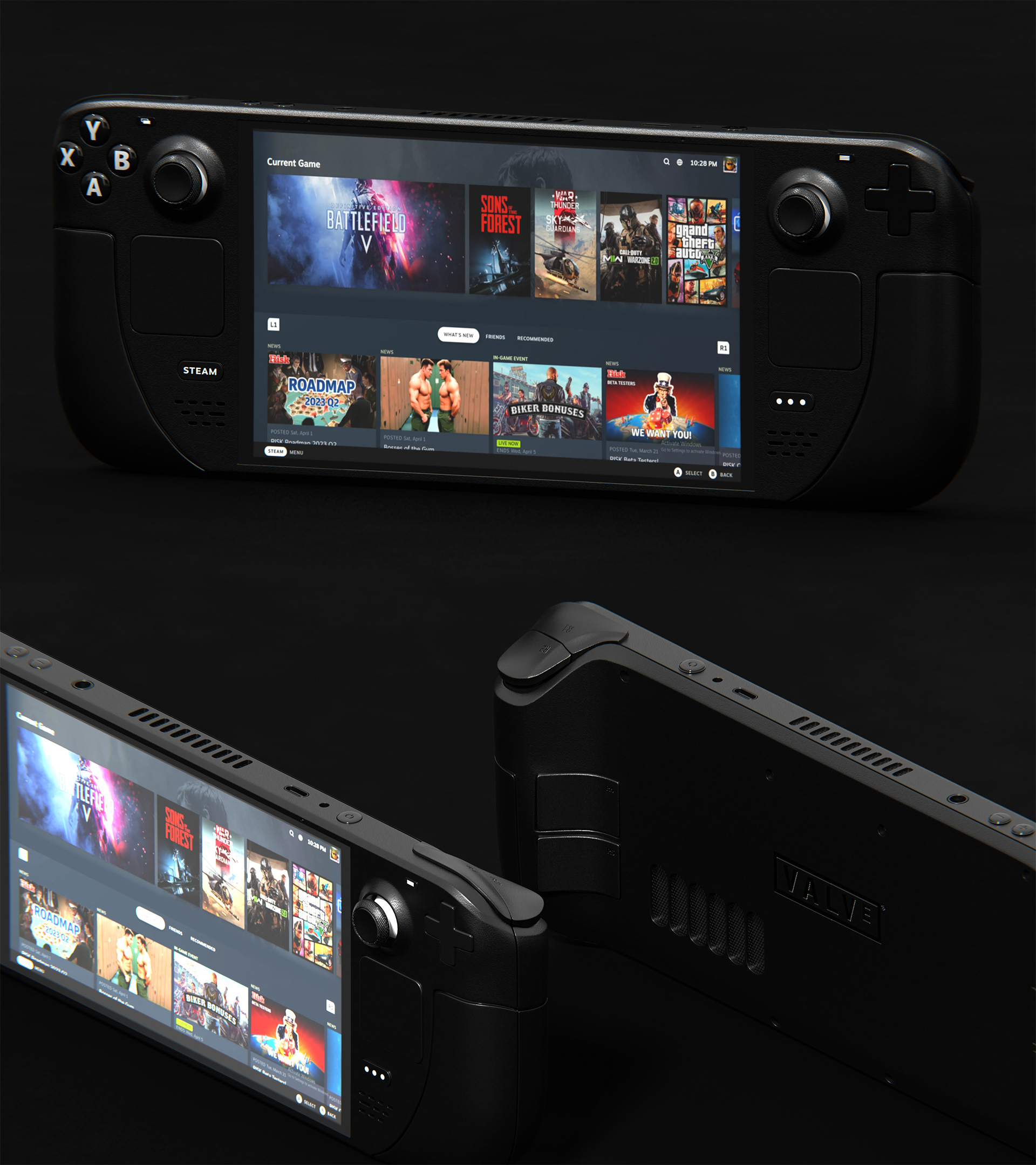 Steam Deck — Изображение №3 — Иллюстрация, 3D на Dprofile