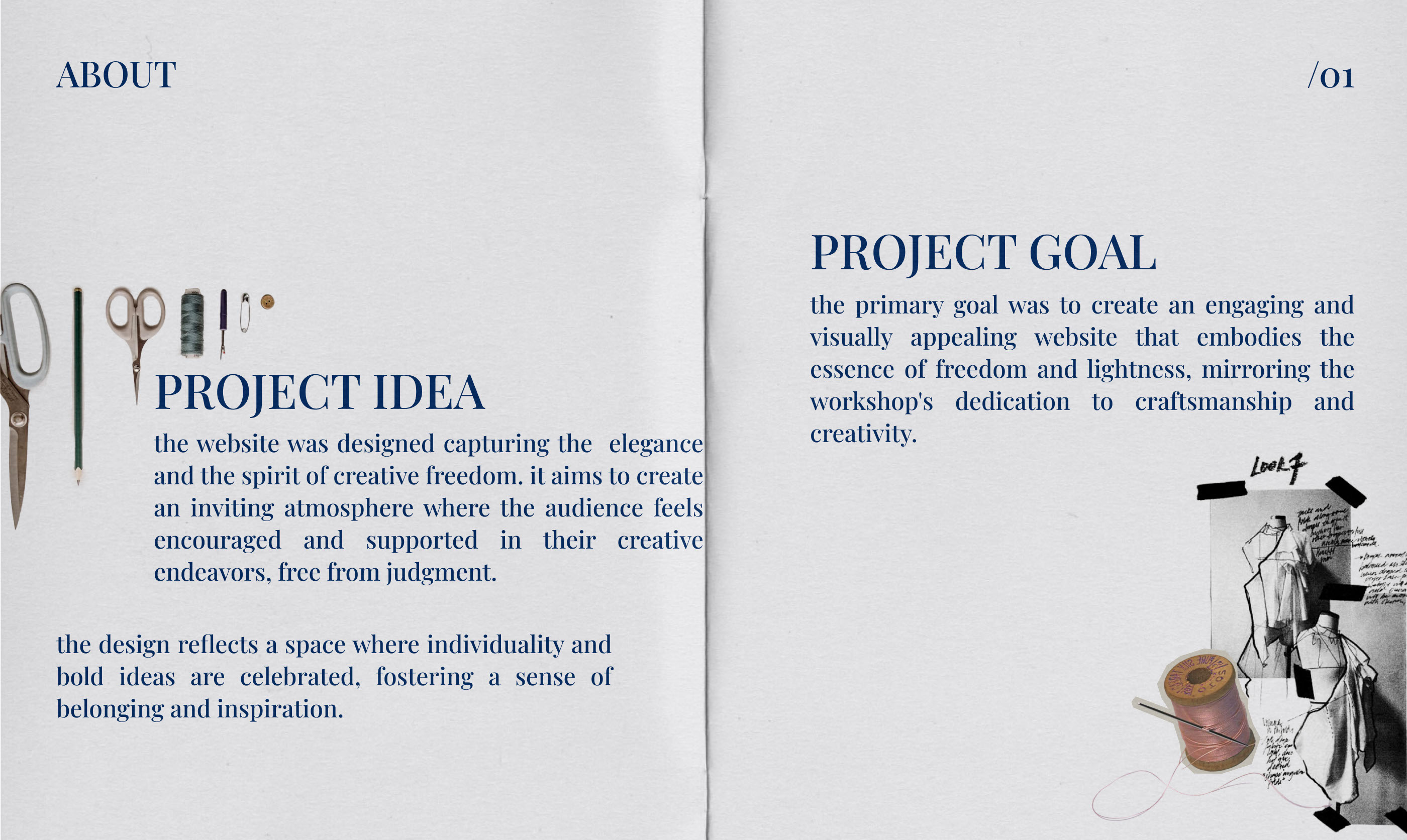 website for a "LATITUDE" atelier — Изображение №2 — Интерфейсы, Брендинг на Dprofile