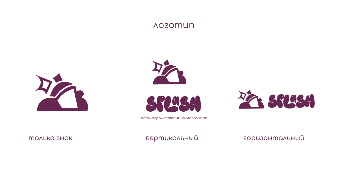 Фирменный стиль Художественного магазина "Splash" — Изображение №3 — Брендинг на Dprofile