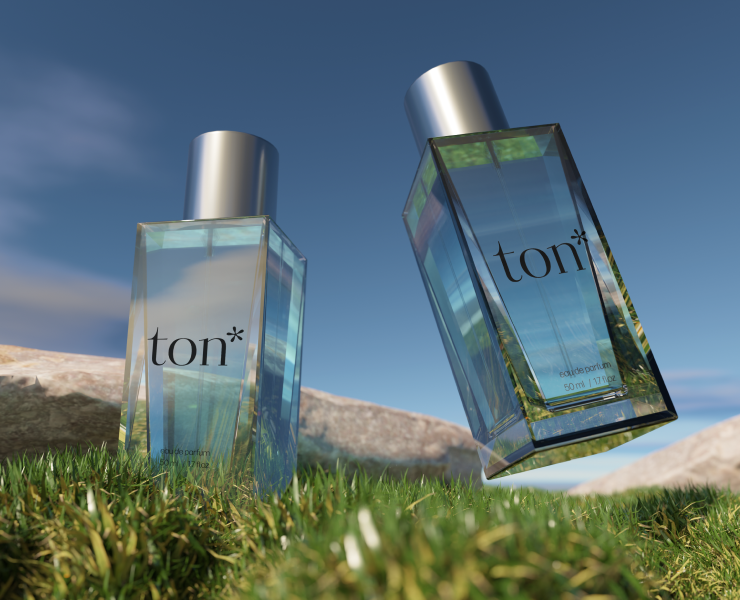 ton // brand identy — Интерфейсы, Брендинг на Dprofile