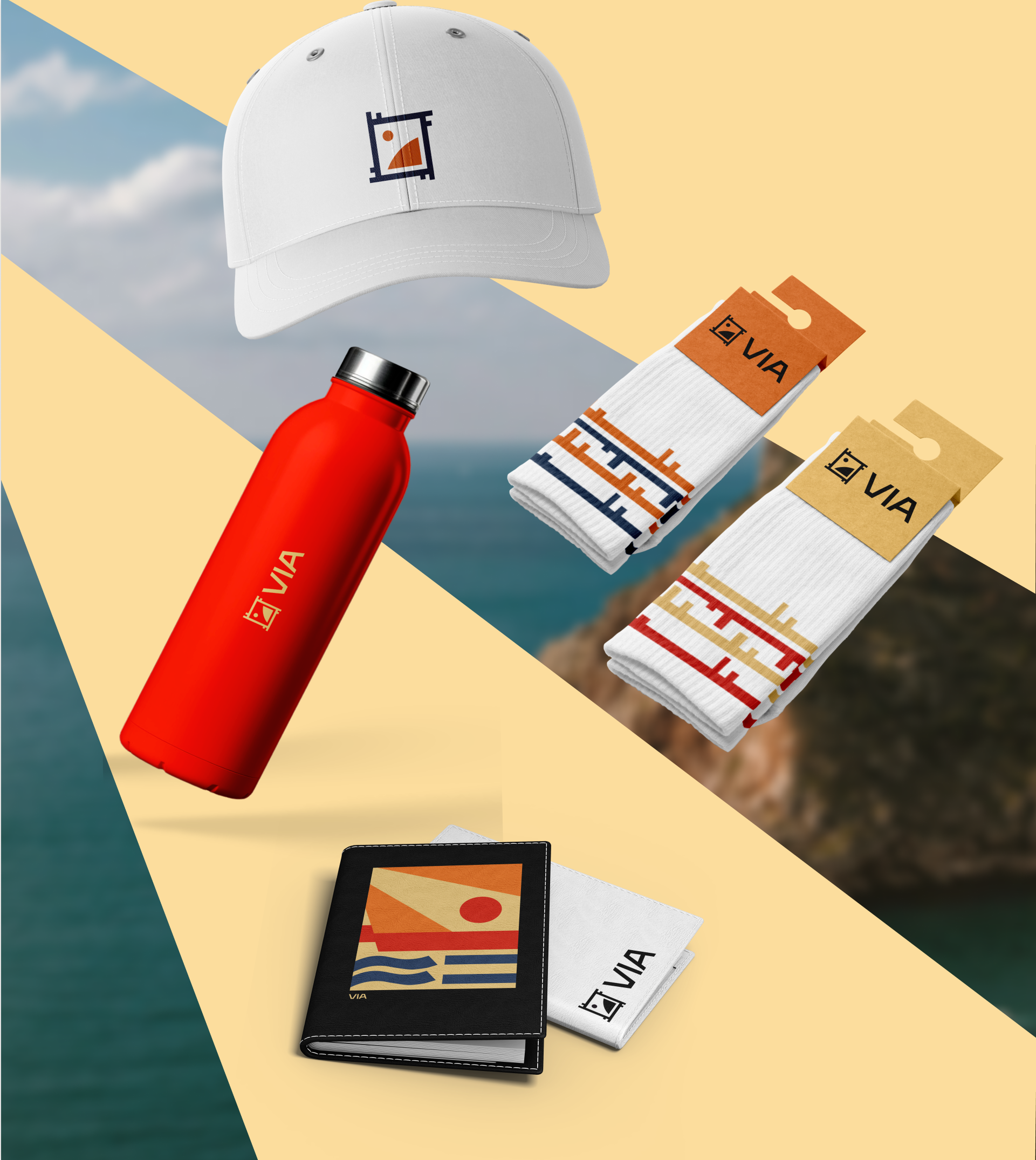 VIA brand identity — Изображение №14 — Брендинг, Графика на Dprofile