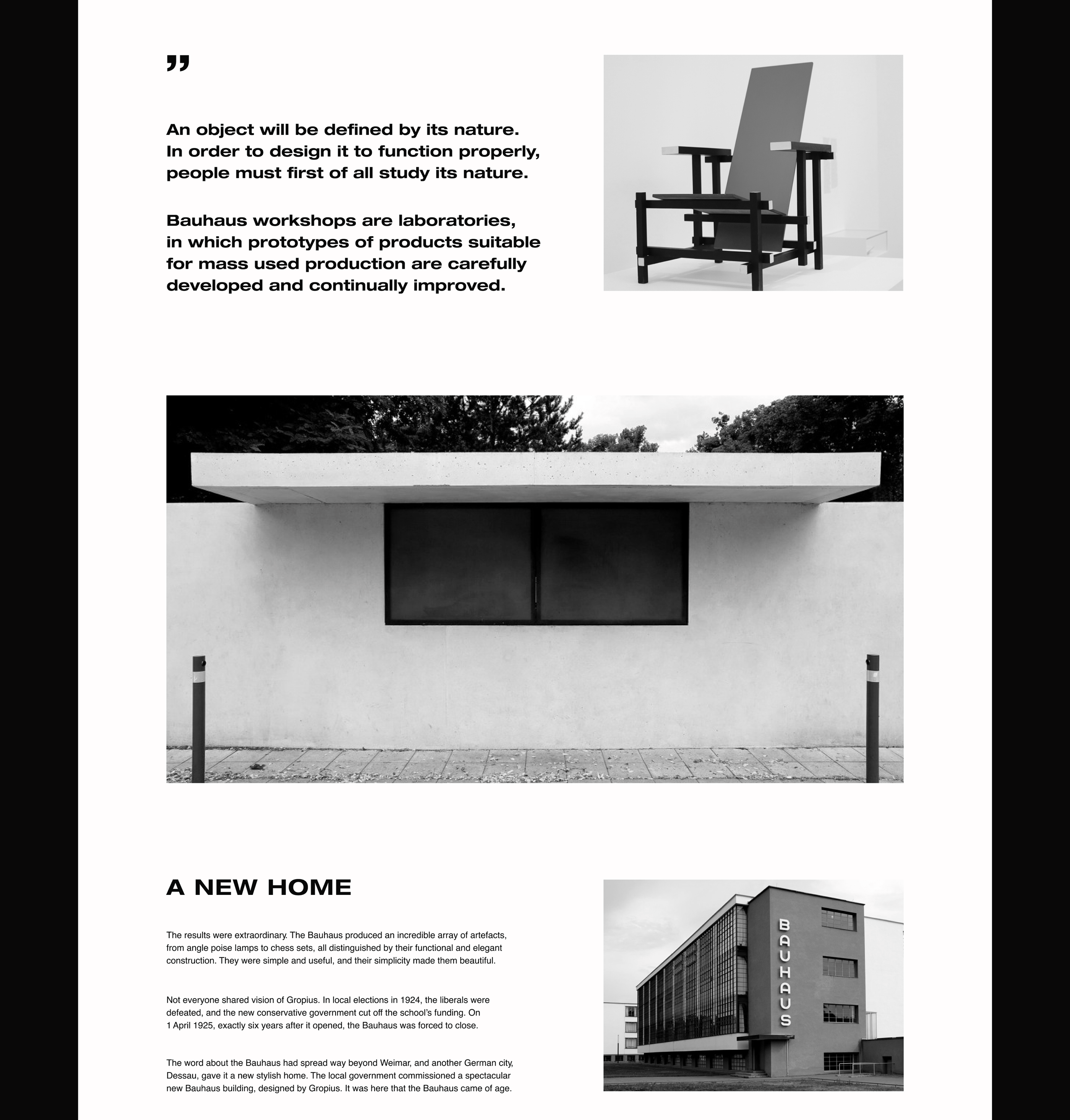 Лонгрид о стиле Баухаус | Bauhaus Longread — Изображение №9 — Интерфейсы на Dprofile