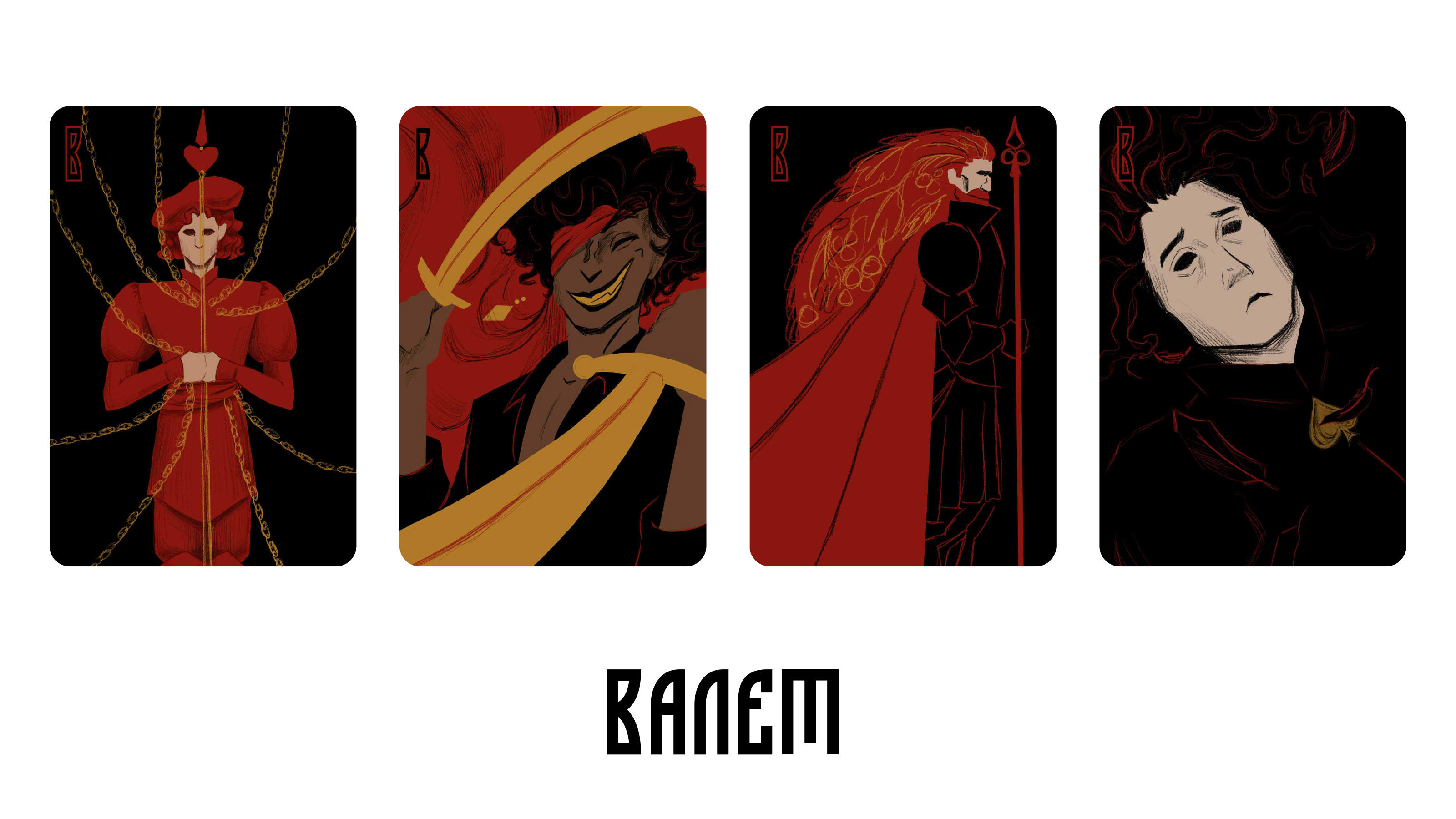 Колода карт Хохлома — Изображение №5 — Иллюстрация на Dprofile