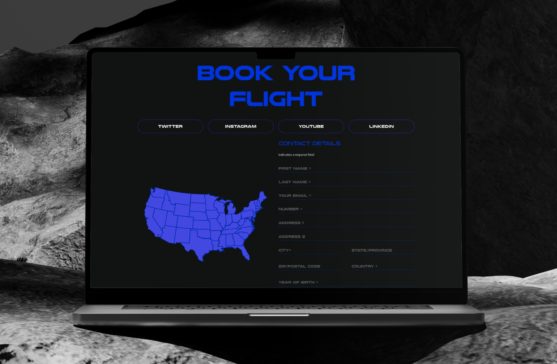 Blue Origin | Corporate Website — Изображение №18 — Интерфейсы на Dprofile