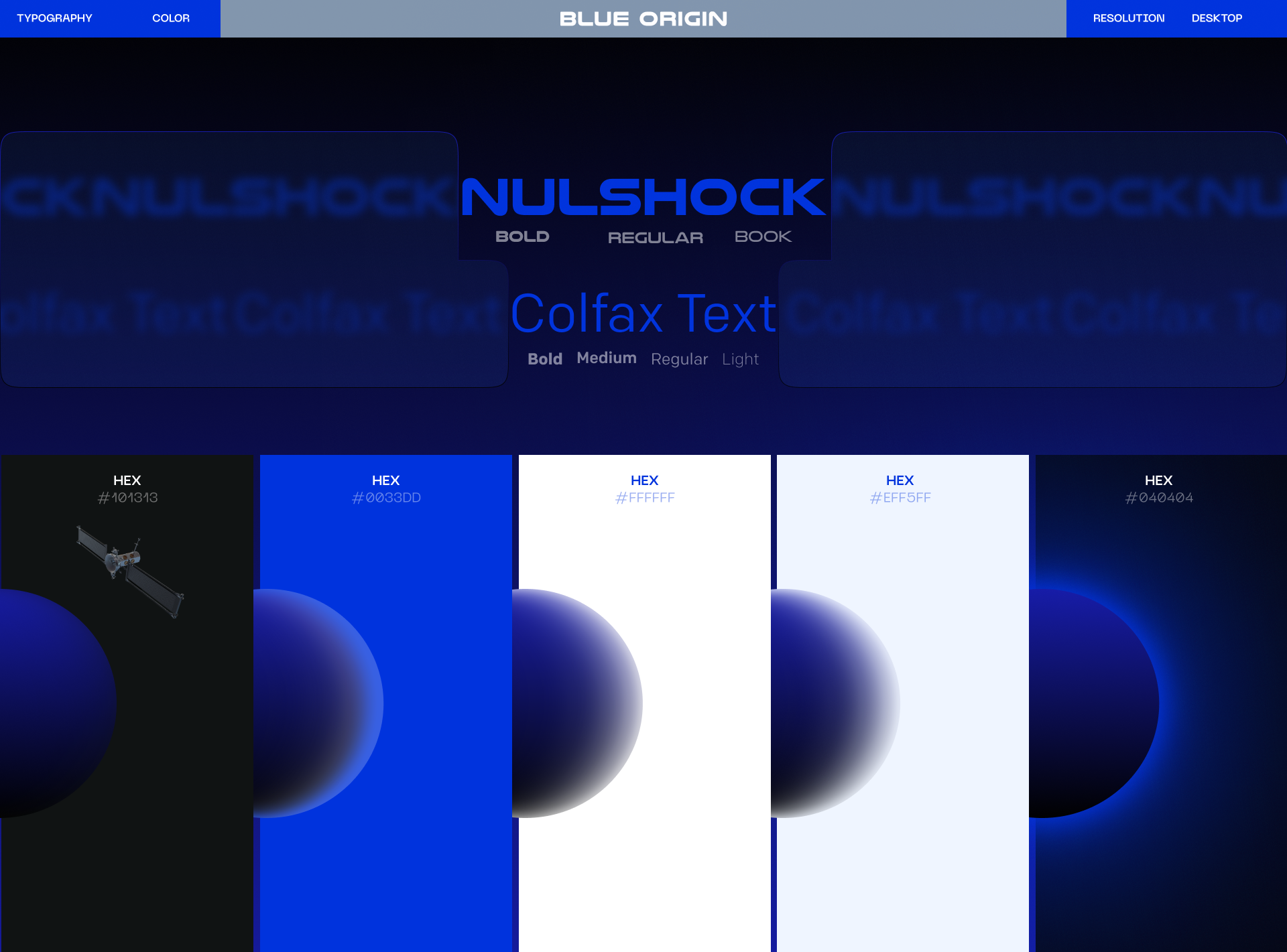 Blue Origin | Corporate Website — Изображение №11 — Интерфейсы на Dprofile