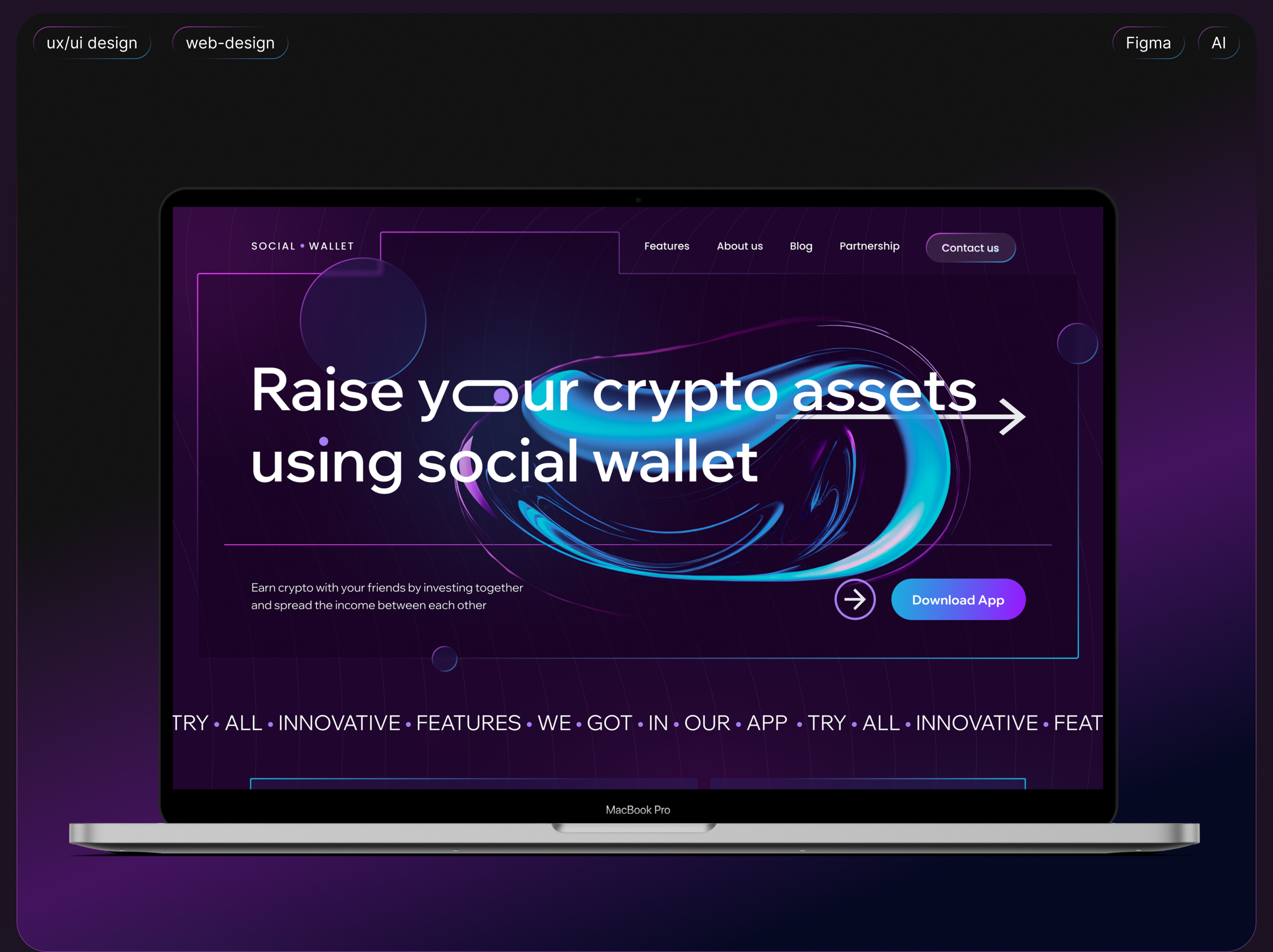 Crypto wallet — Изображение №1 — Интерфейсы на Dprofile