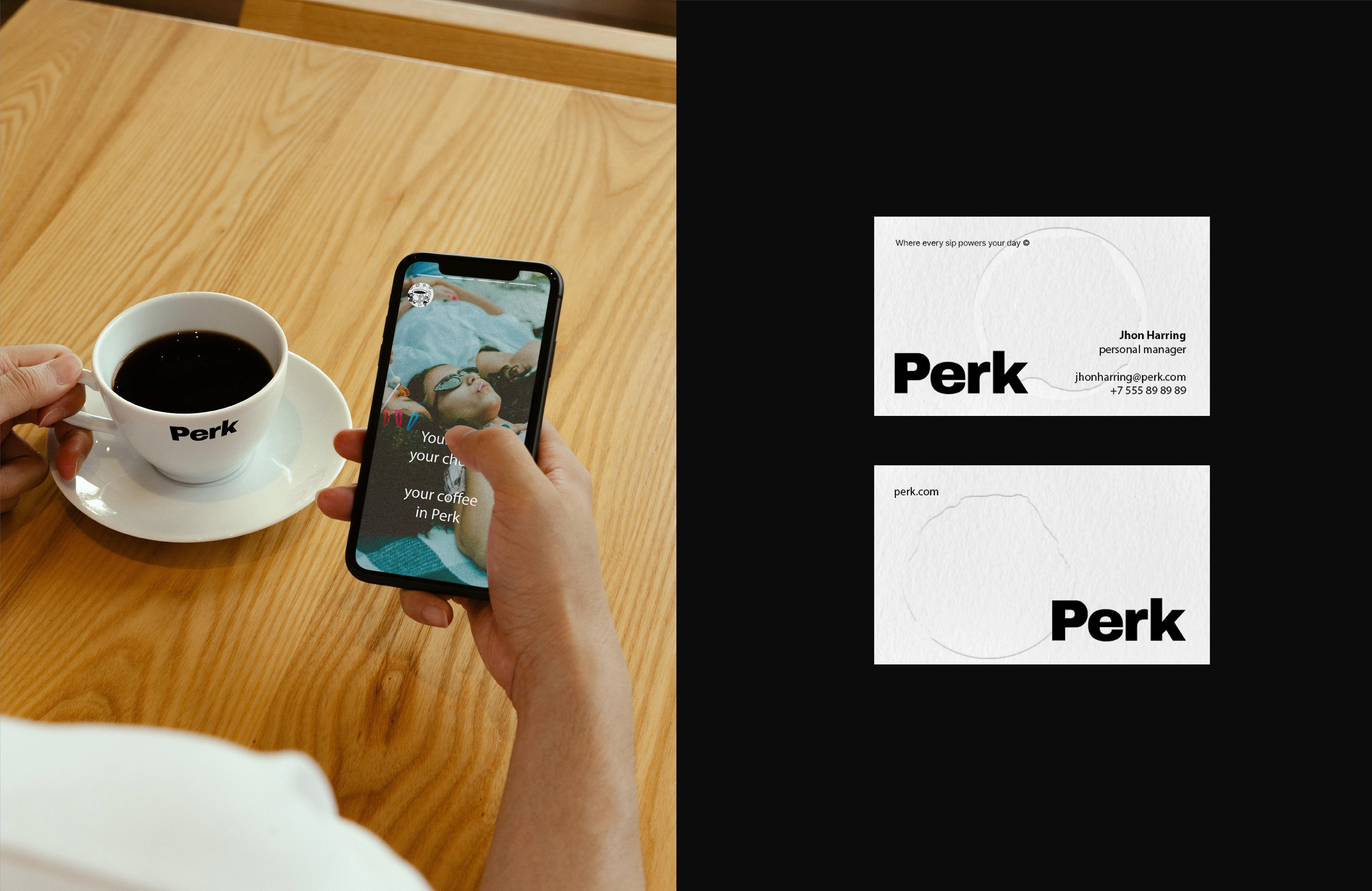 Логотип Фирменный стиль КОФЕ brand Perking coffee УПАКОВКА — Изображение №4 — Брендинг на Dprofile
