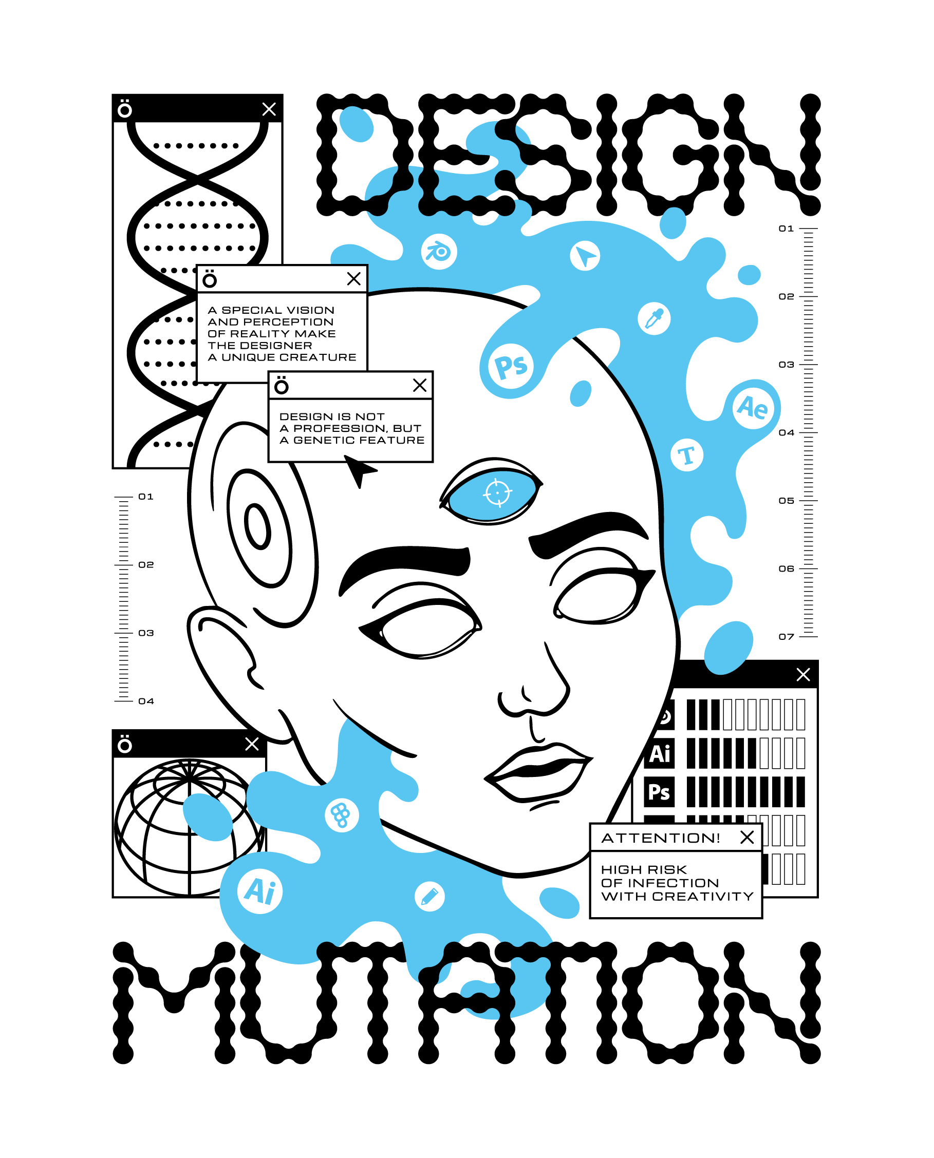 Design mutation — Изображение №2 — Иллюстрация, Графика на Dprofile
