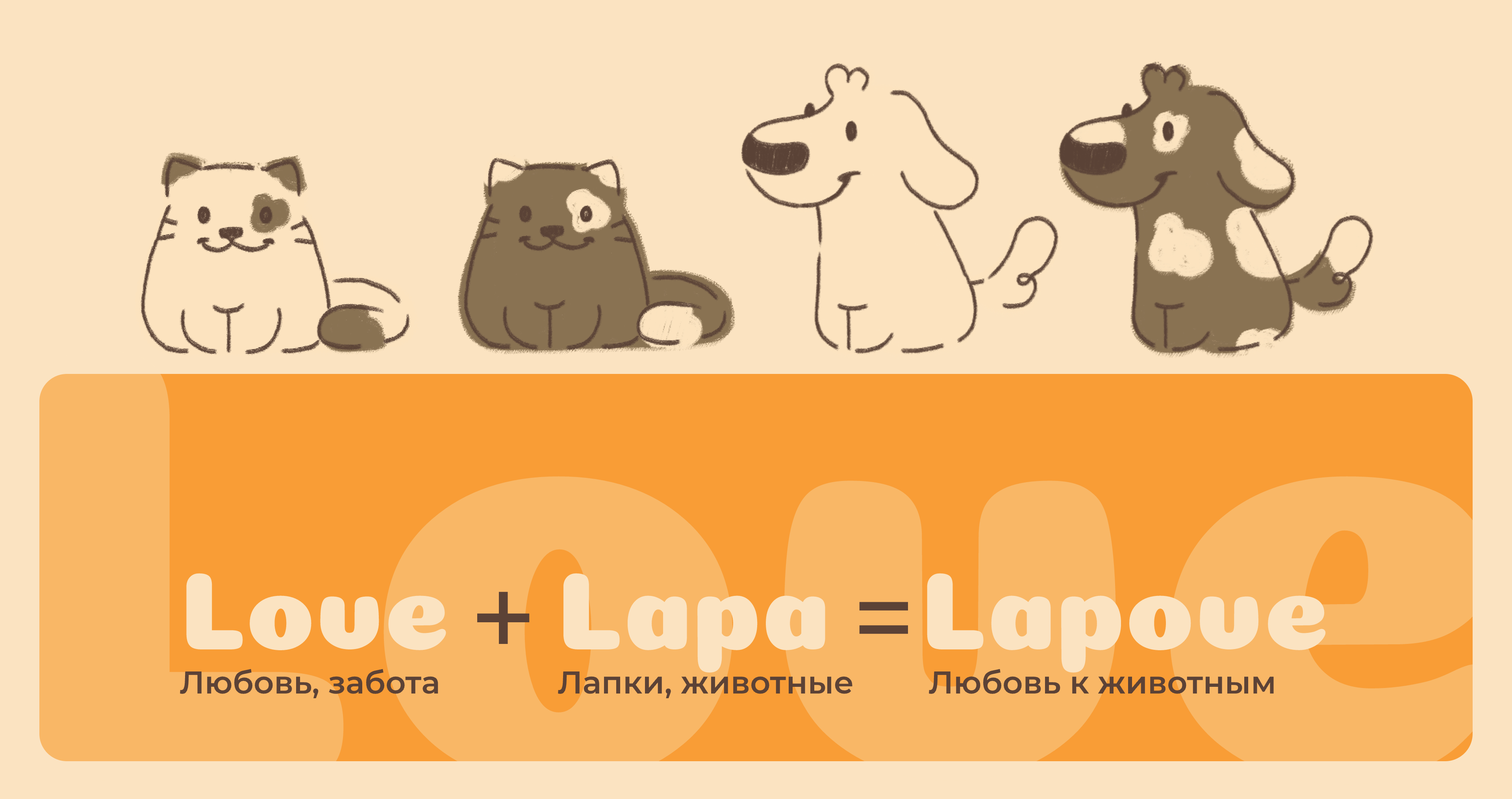 Приют для животных "Lapove" — Изображение №5 — Брендинг на Dprofile