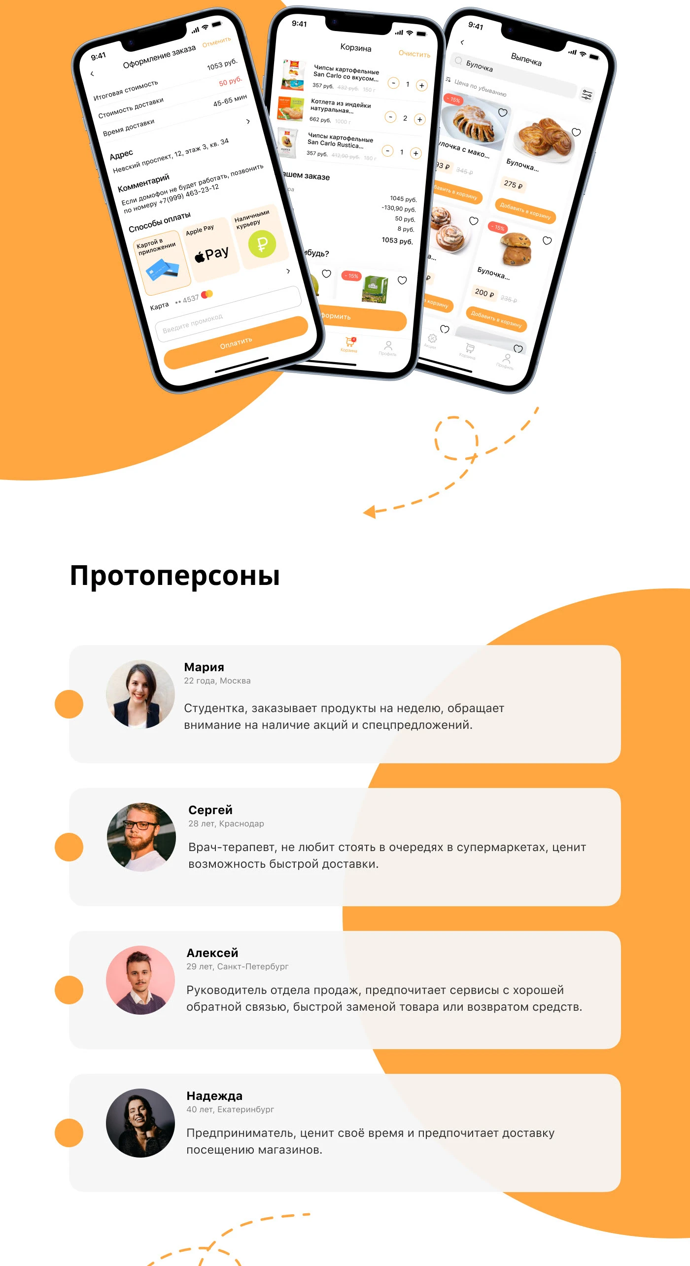 Мобильное приложение Аппетит — Изображение №3 — Интерфейсы на Dprofile