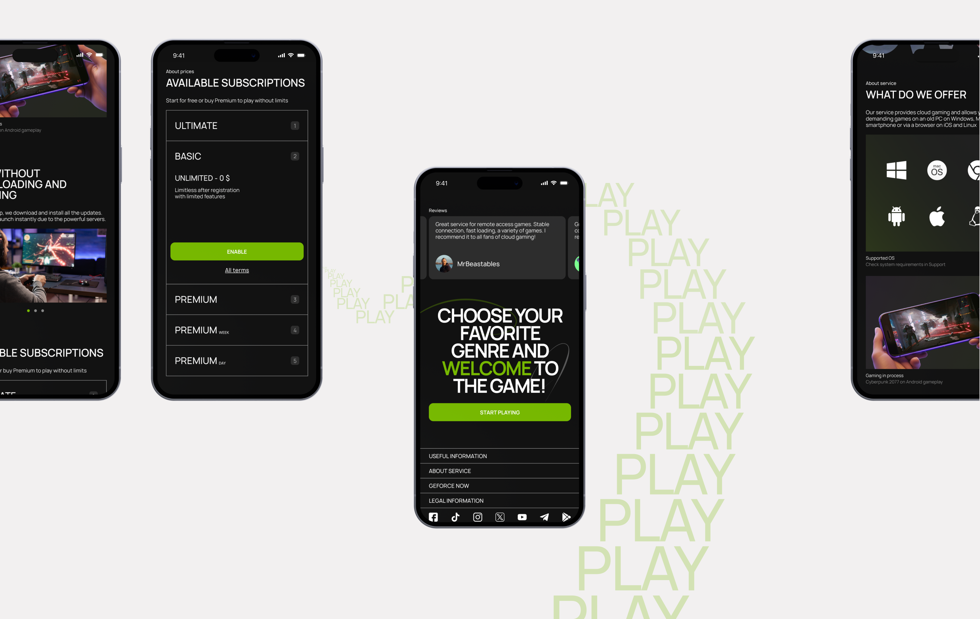 Geforce Now | Landing page — Изображение №3 — Интерфейсы на Dprofile
