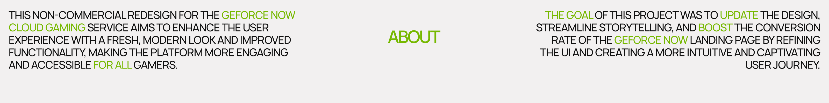 Geforce Now | Landing page — Изображение №2 — Интерфейсы на Dprofile