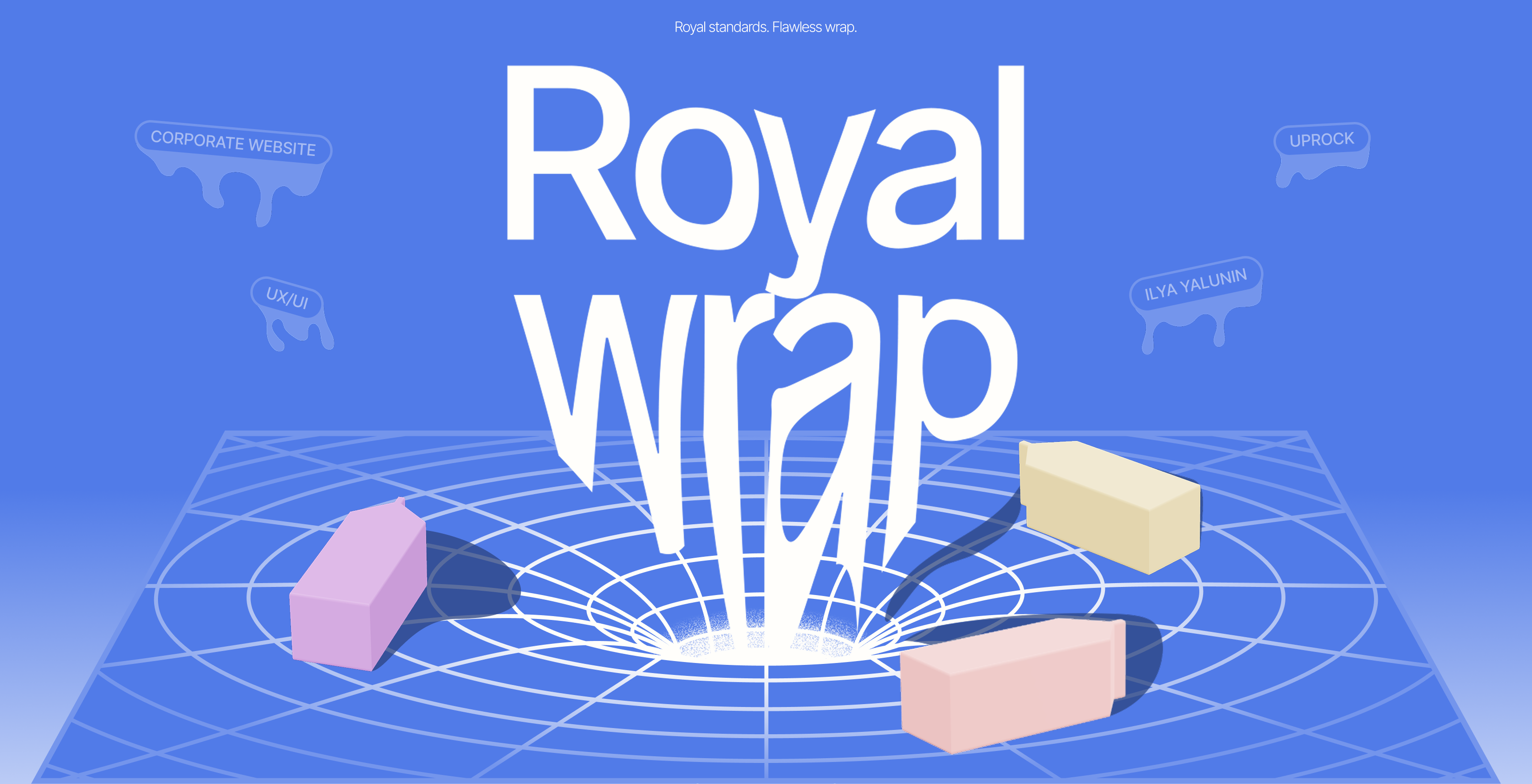 Royal Wrap | Website — Изображение №1 — Интерфейсы, Графика на Dprofile