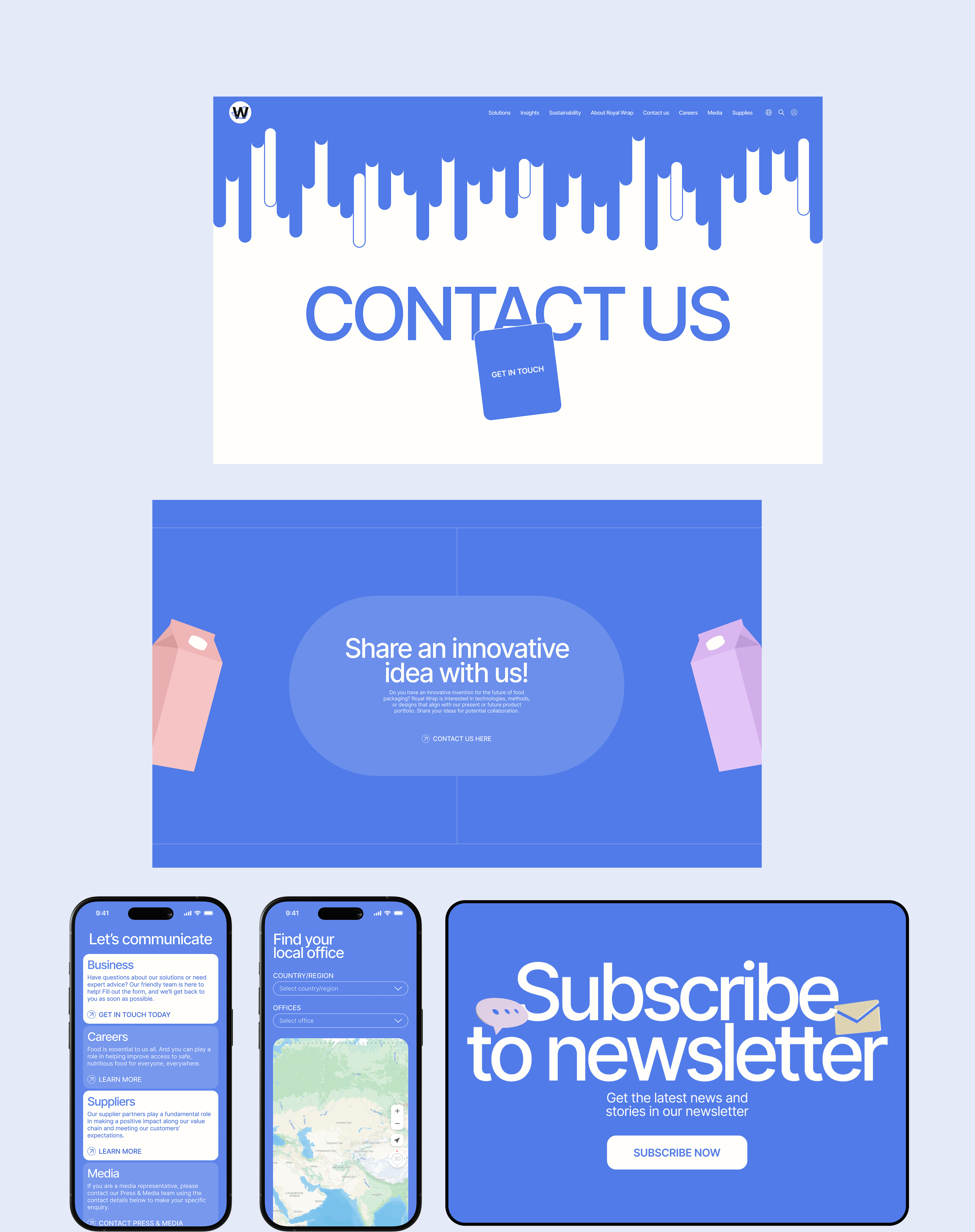 Royal Wrap | Website — Изображение №12 — Интерфейсы, Графика на Dprofile