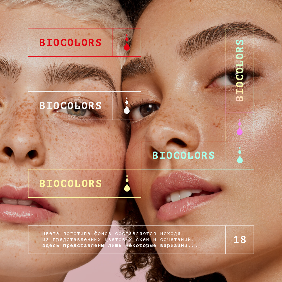 брендинг для biocolors — Изображение №20 — Брендинг, Иллюстрация на Dprofile