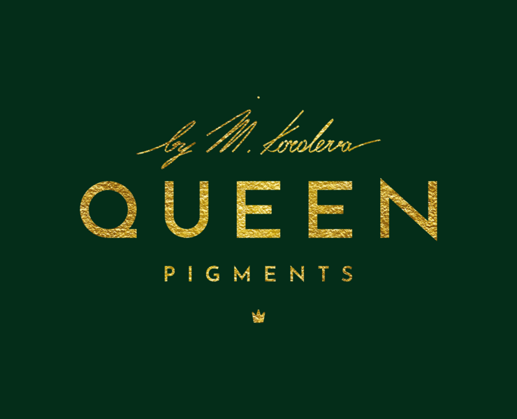 брендинг для QUEEN PIGMENTS на Dprofile