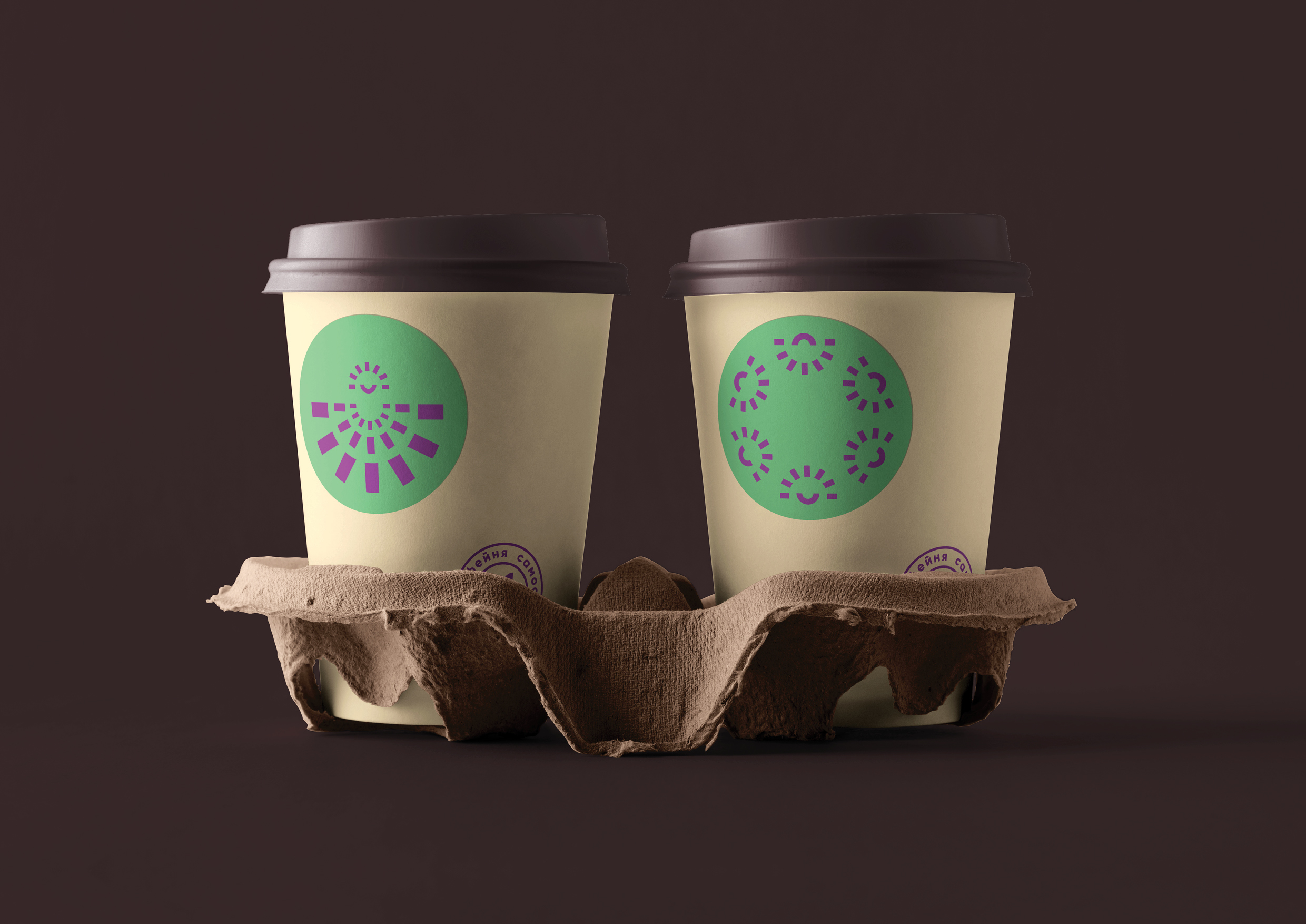 CoffeeFun. Айдентика для вендинг машины — Изображение №11 — Брендинг, Графика на Dprofile