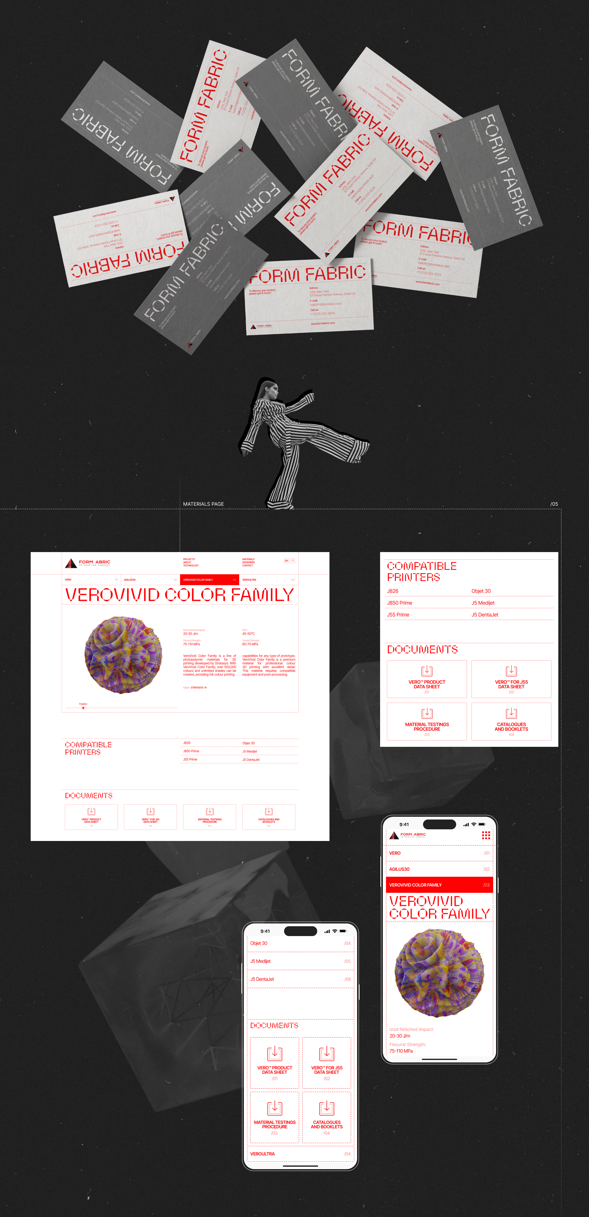 FORMFABRIC | Corporate Website — Изображение №7 — Интерфейсы на Dprofile