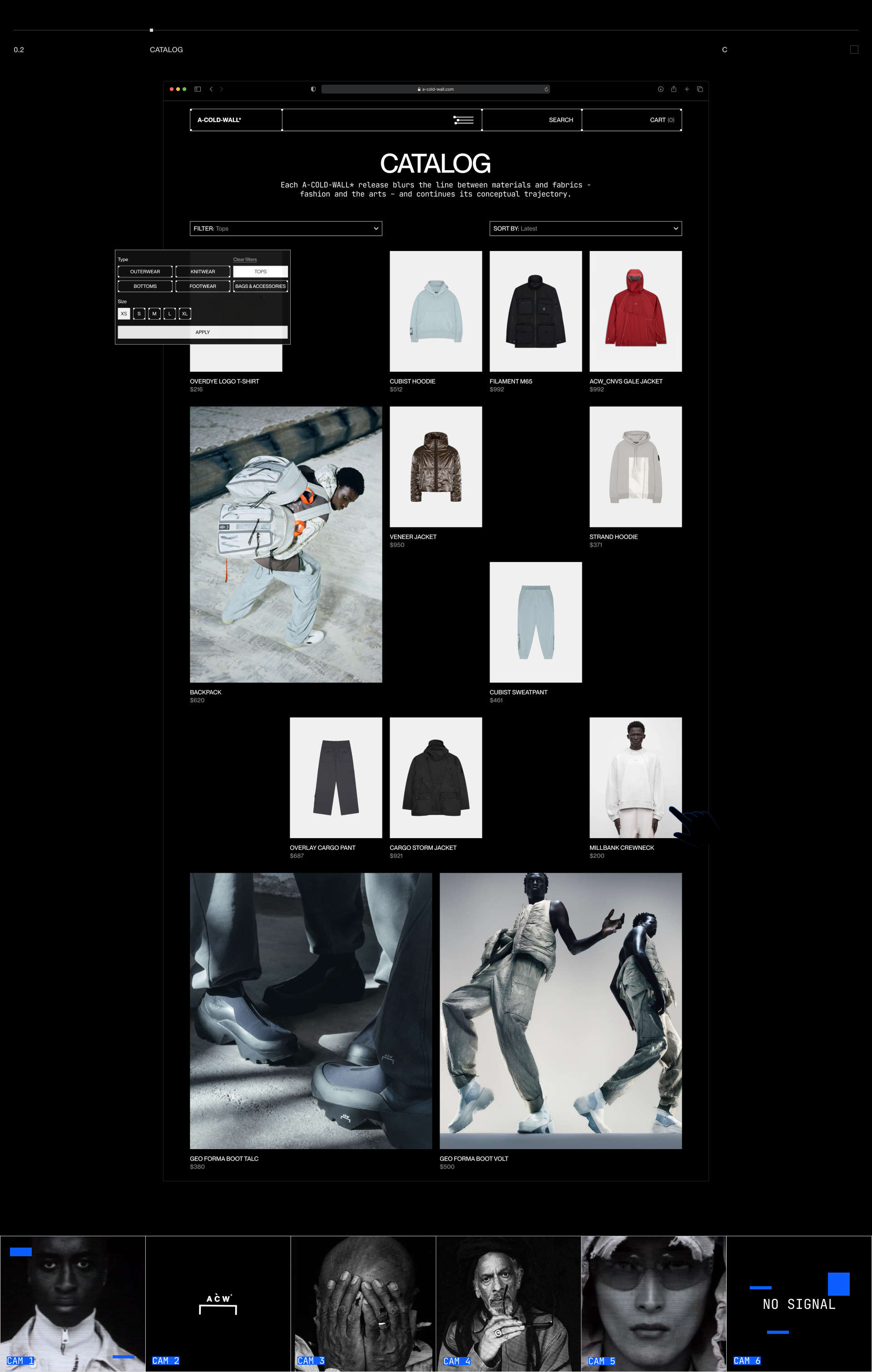 ACW* | e-commerce — Изображение №5 — Интерфейсы, Анимация на Dprofile