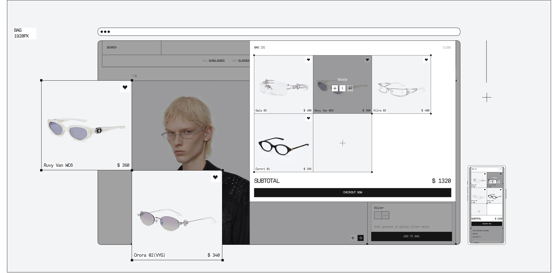 GENTLE MONSTER — redesign concept — Изображение №7 — Интерфейсы на Dprofile