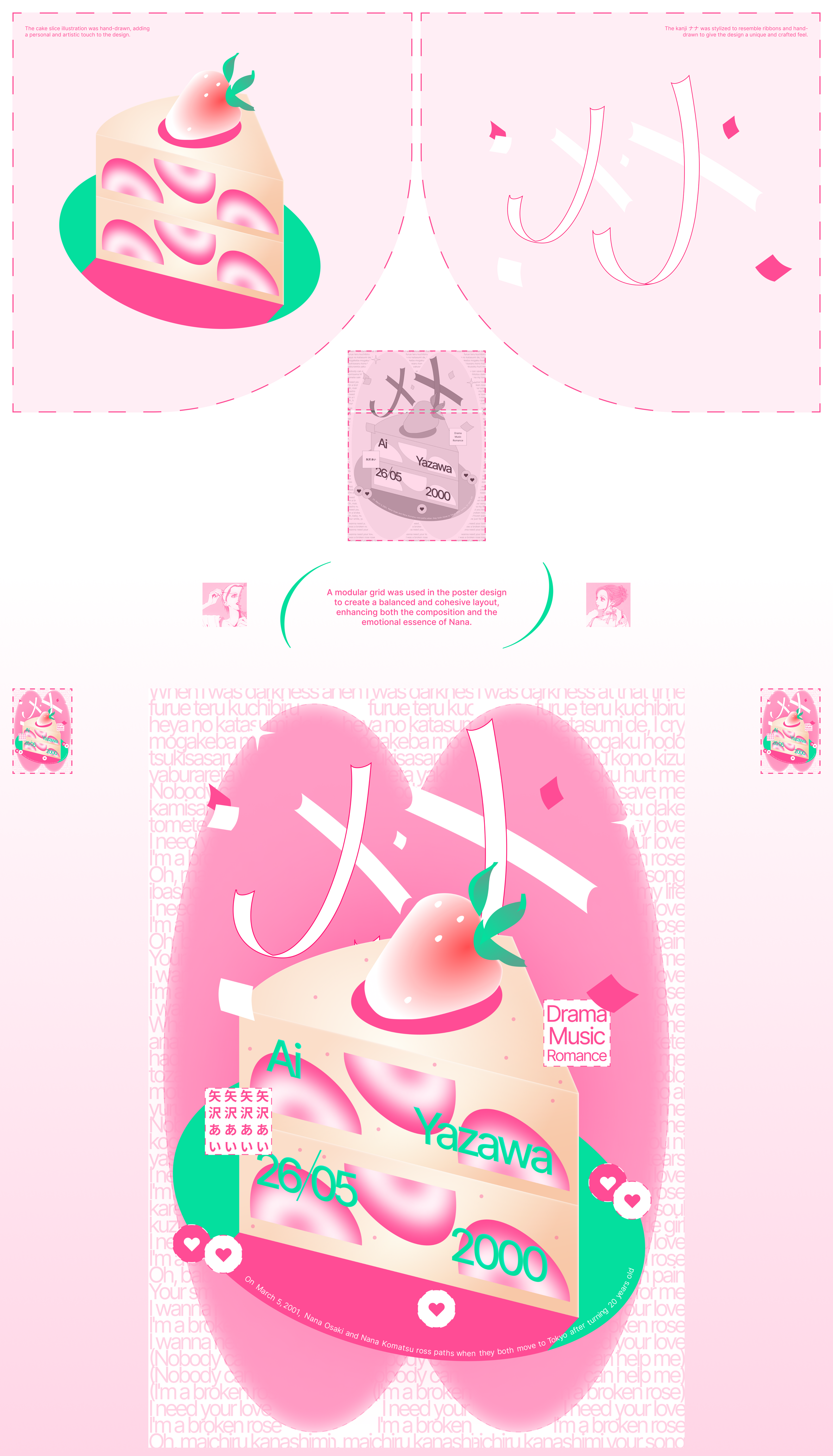 NANA — poster collections — Изображение №2 — Иллюстрация, Графика на Dprofile