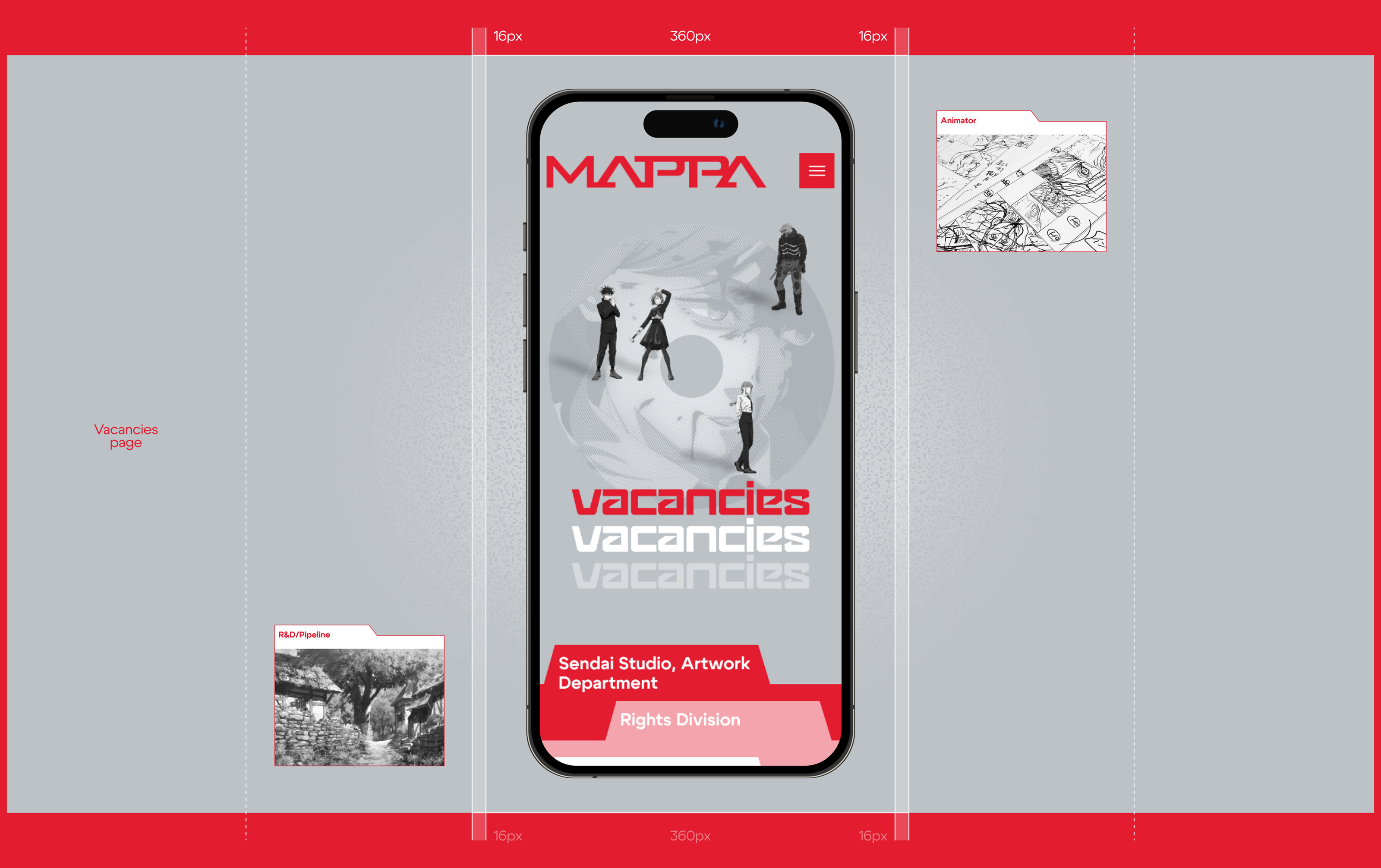 MAPPA — redesign concept — Изображение №10 — Интерфейсы на Dprofile