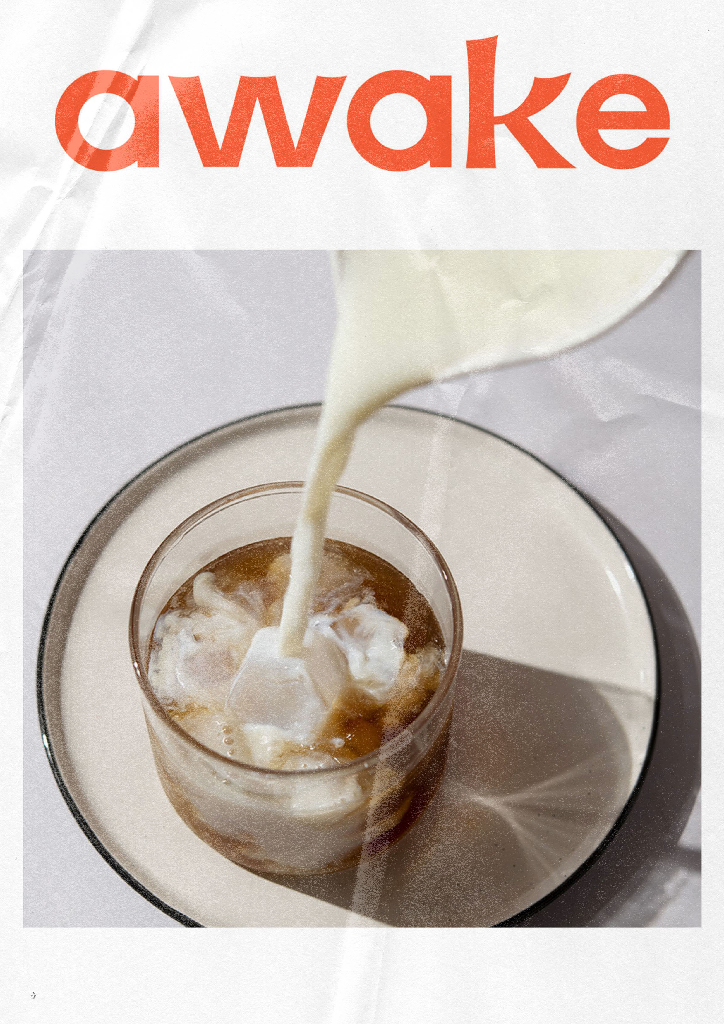 Рекламный плакат для кофейни "awake" — Изображение №2 — Брендинг, Графика на Dprofile