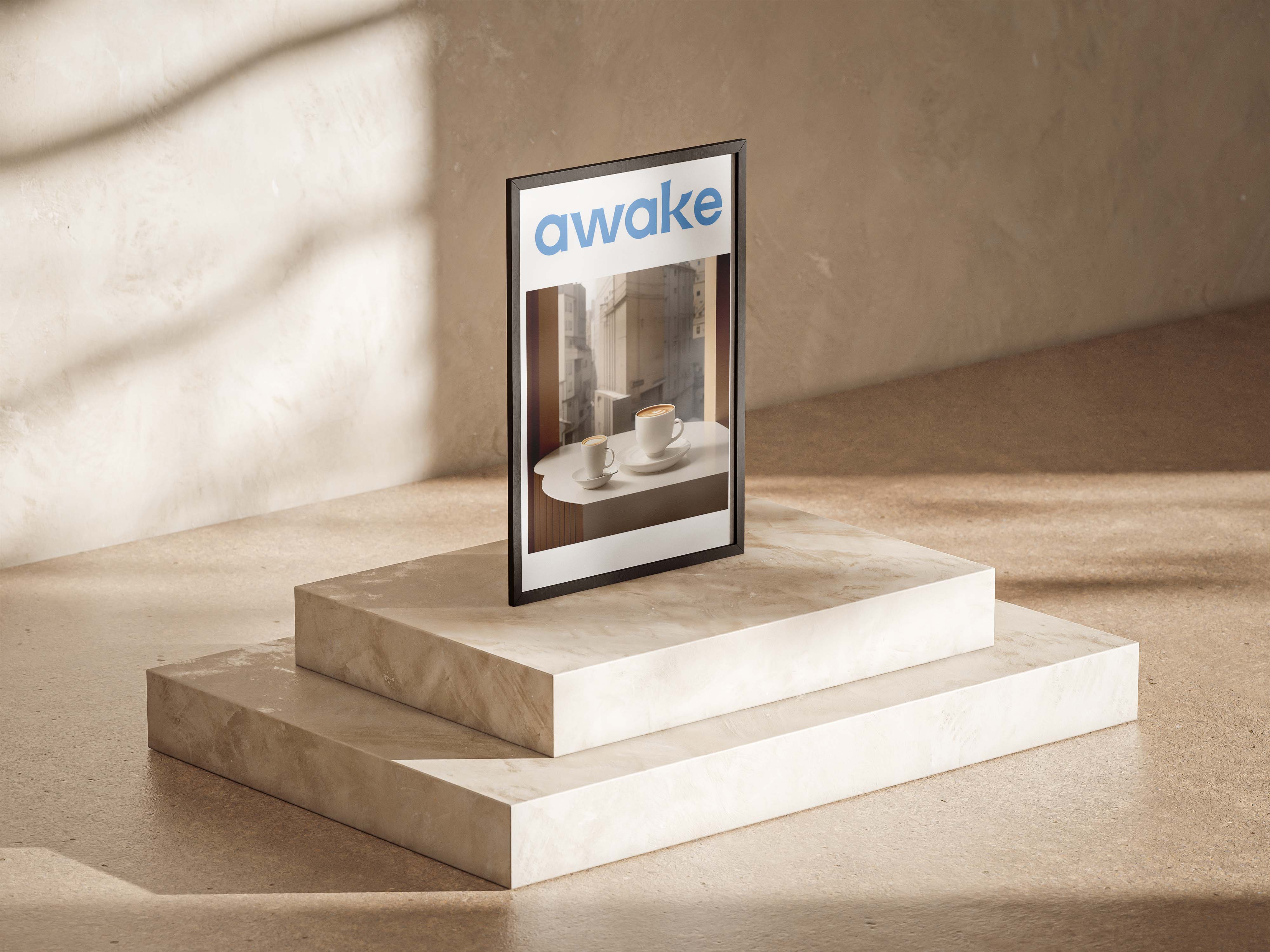 Рекламный плакат для кофейни "awake" — Изображение №10 — Брендинг, Графика на Dprofile