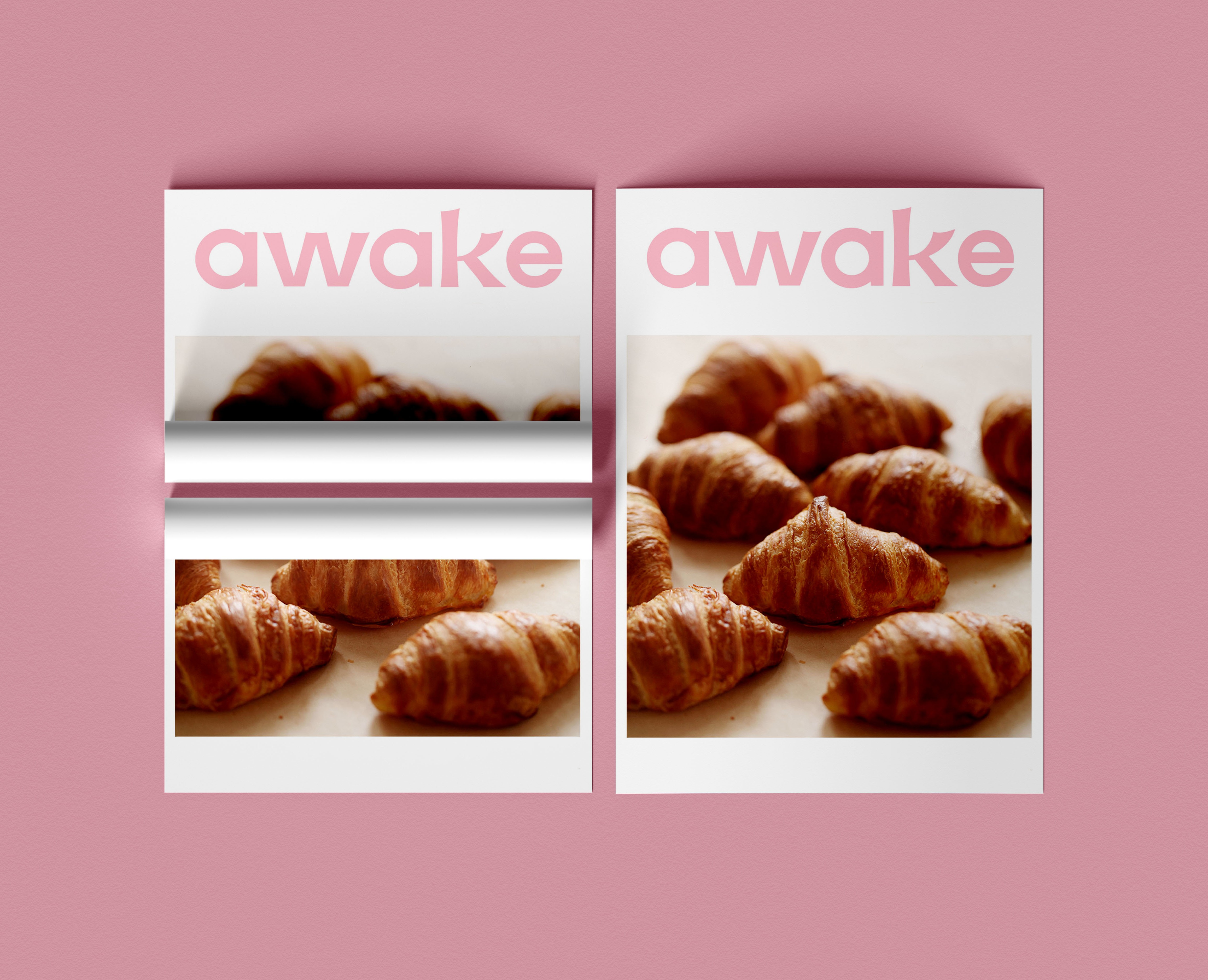 Рекламный плакат для кофейни "awake" — Брендинг, Графика на Dprofile