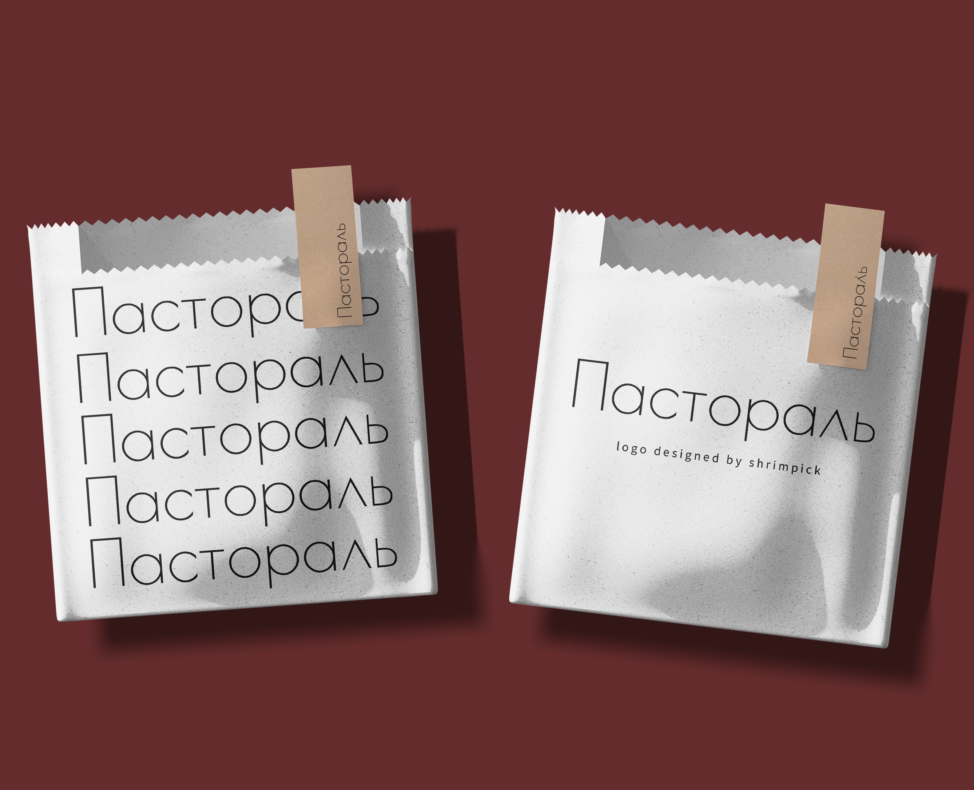 Логотип для магазина фермерских продуктов "Пастораль" на Dprofile
