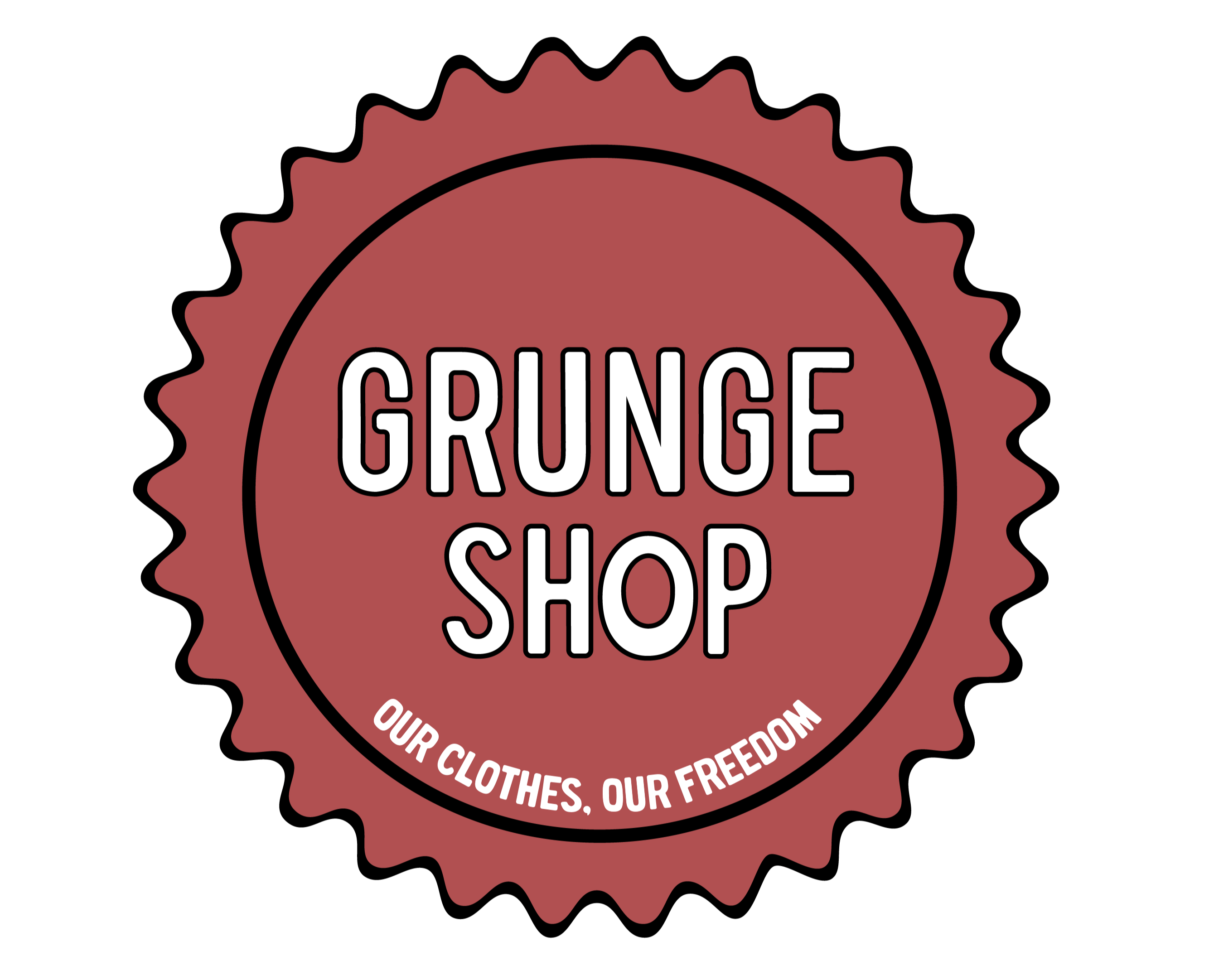 Восстановление логотипа "GRUNGE SHOP" на Dprofile