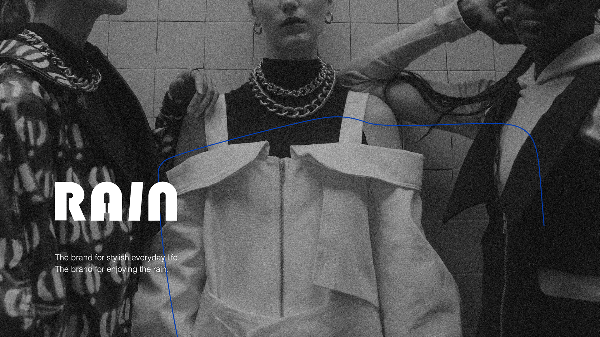 RAIN / brand identity / logotype — Изображение №1 — Брендинг, Графика на Dprofile