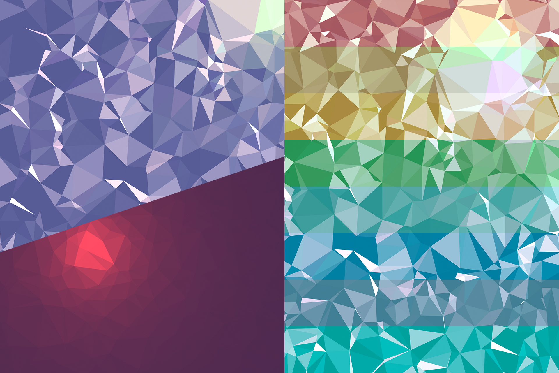 150 Geometric Triangle Backgrounds — Изображение №8 — Иллюстрация, Графика на Dprofile