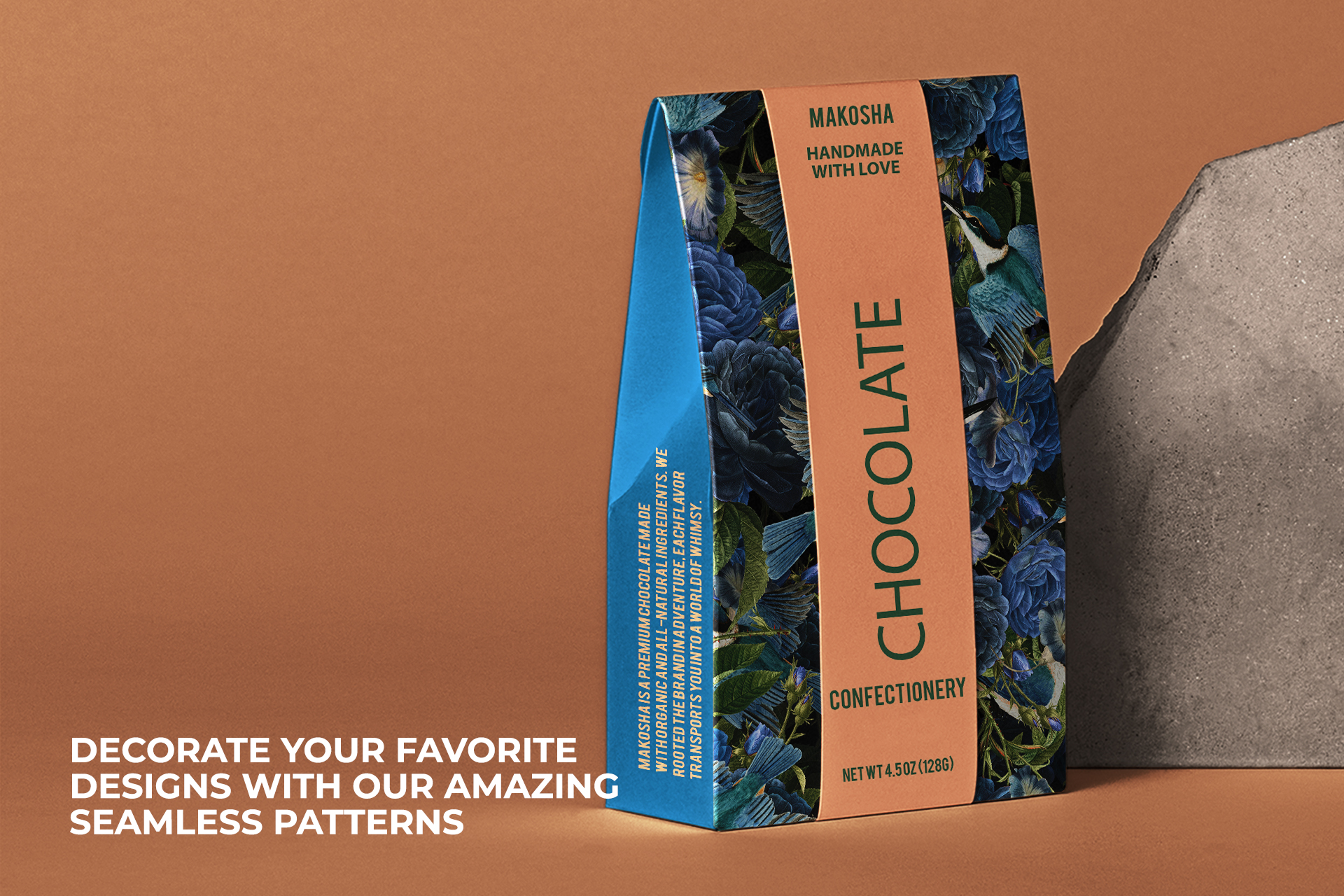 Birds & Flowers. Seamles Pattern — Изображение №6 — Иллюстрация, Графика на Dprofile